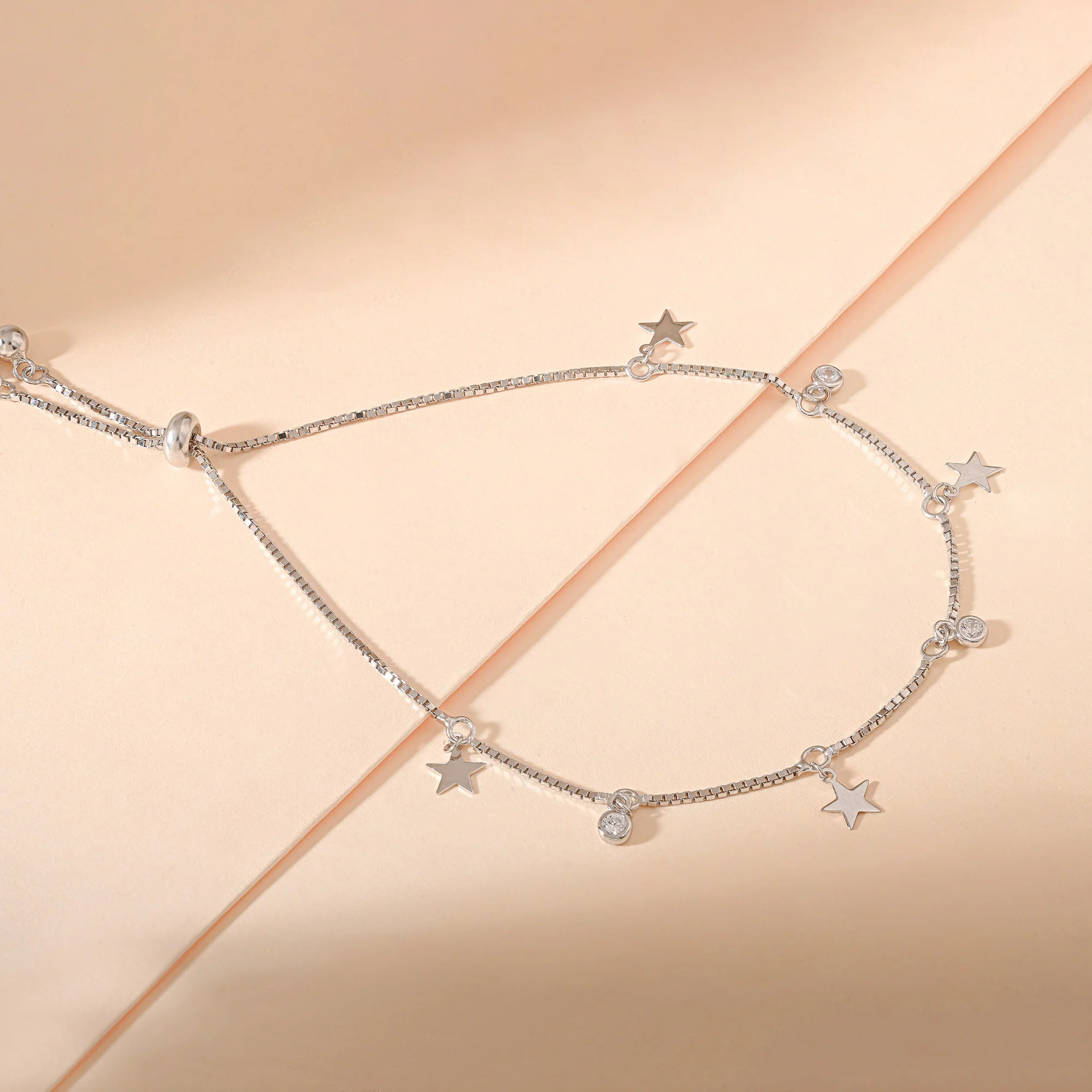 Dainty Star Charm Bracelet