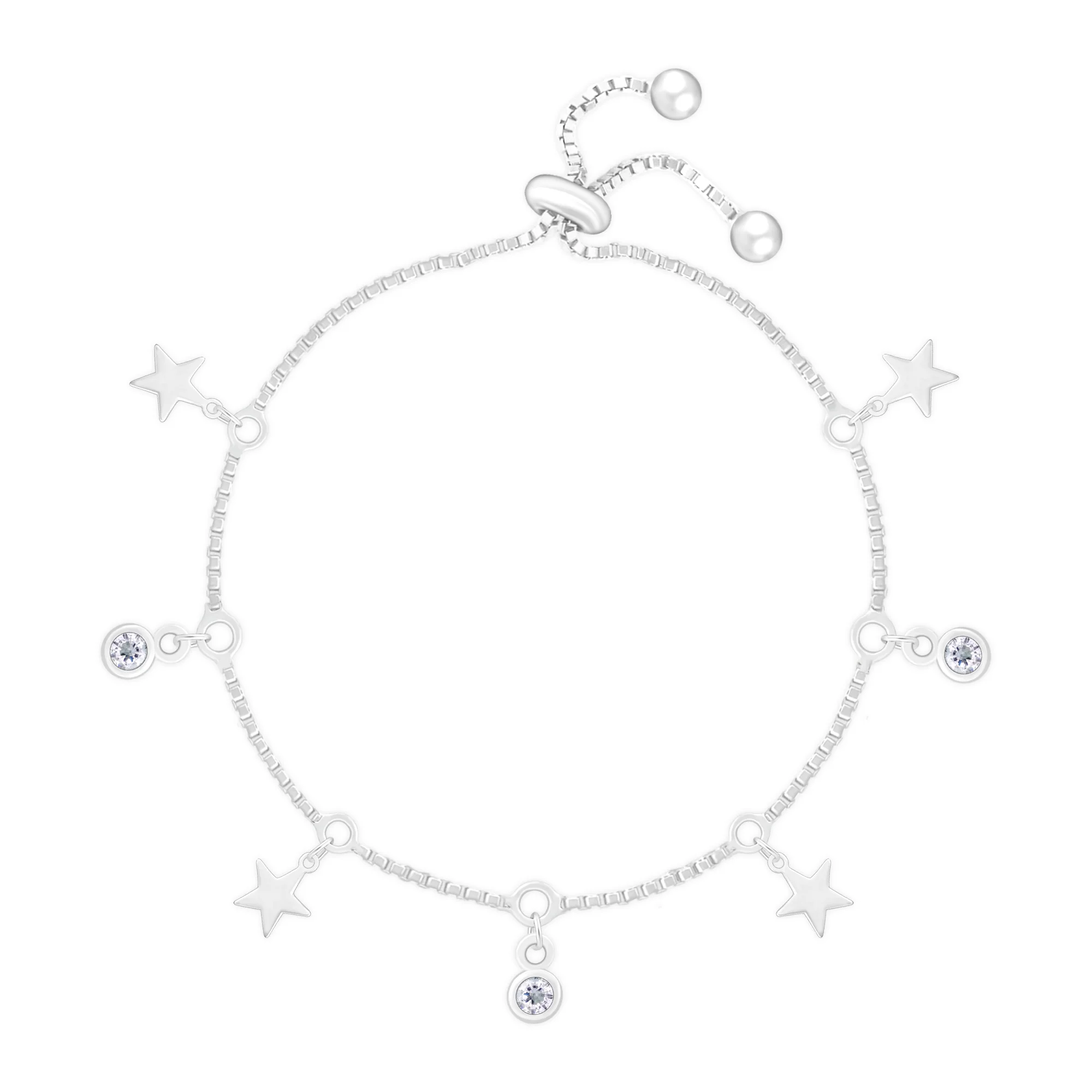 Dainty Star Charm Bracelet - Image 2