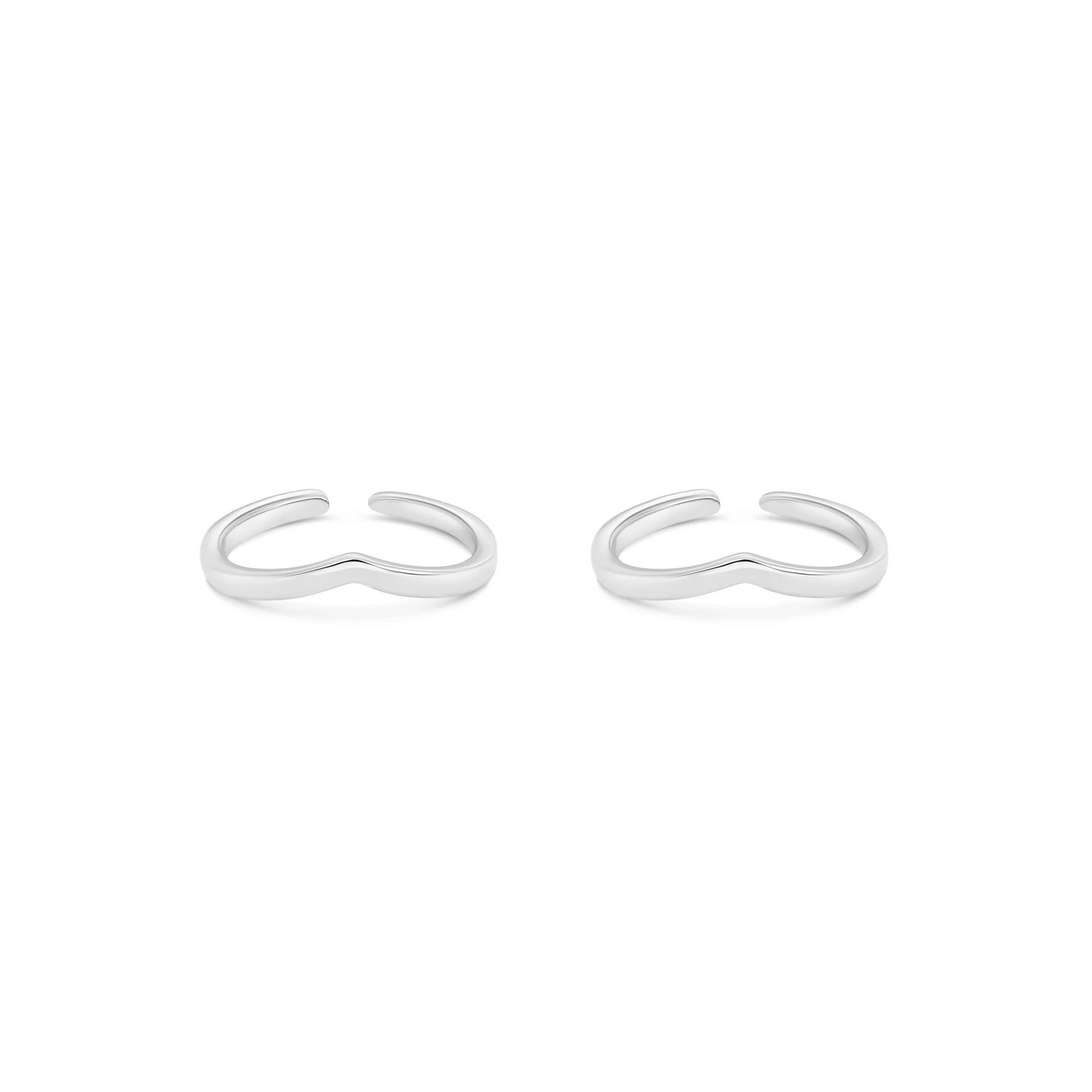 Diadem Silver Toe Ring - Image 7