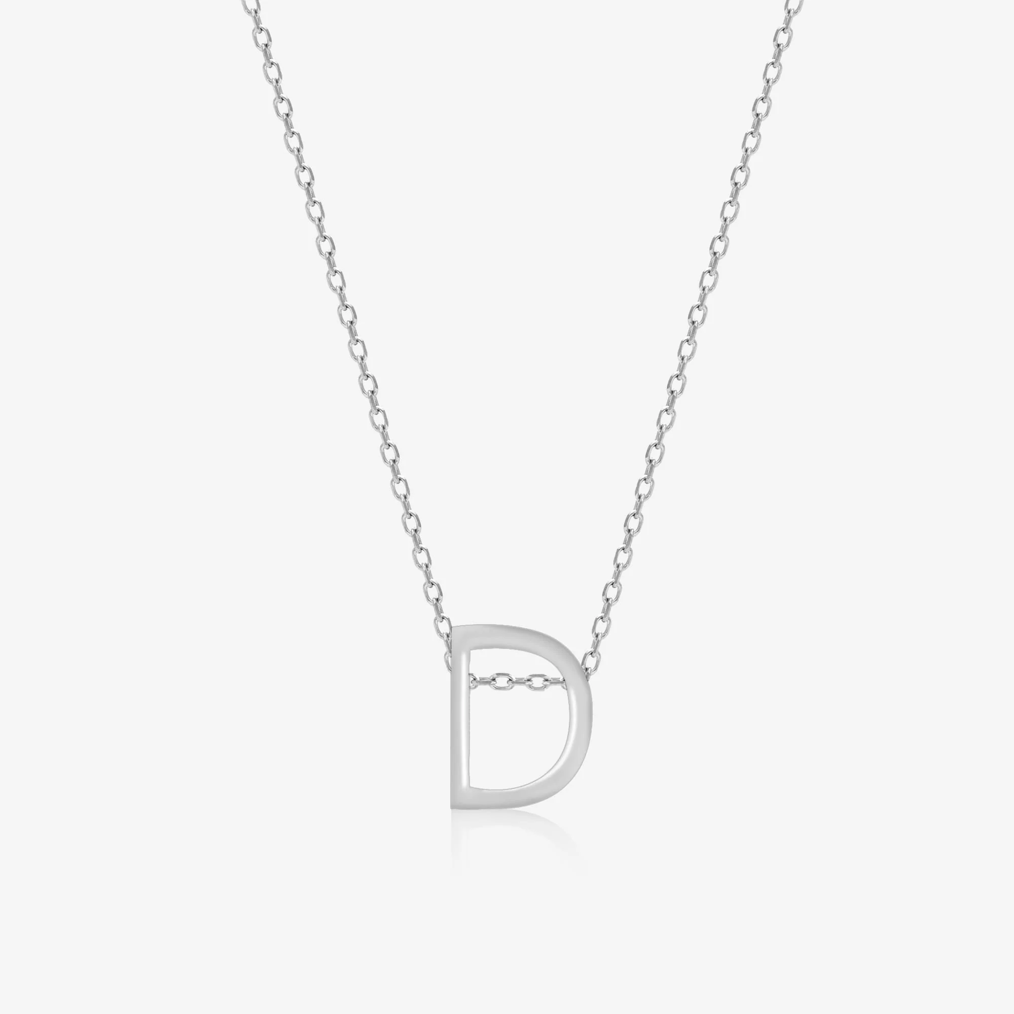 Divine D Initial Necklace - Image 2