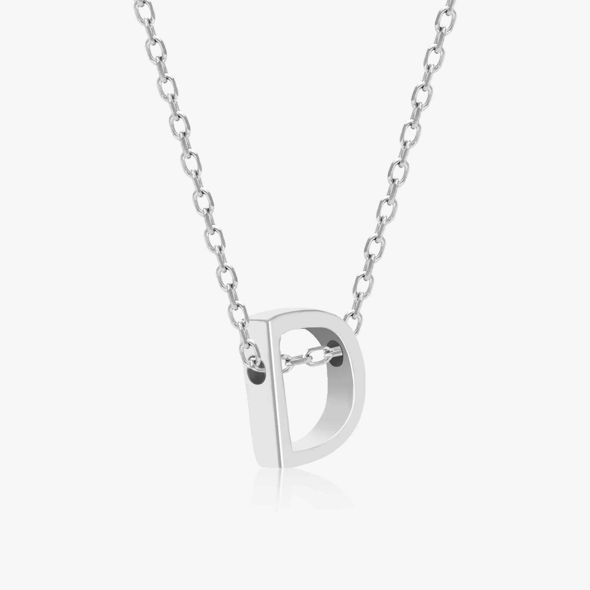 Divine D Initial Necklace - Image 3