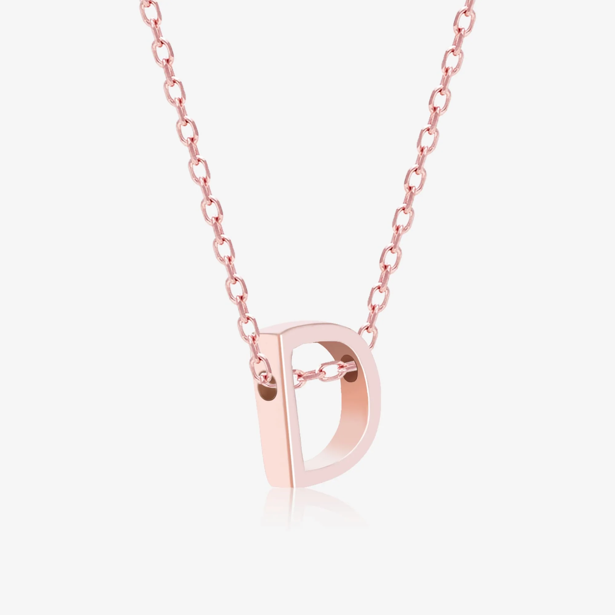 Divine D Initial Necklace - Image 8