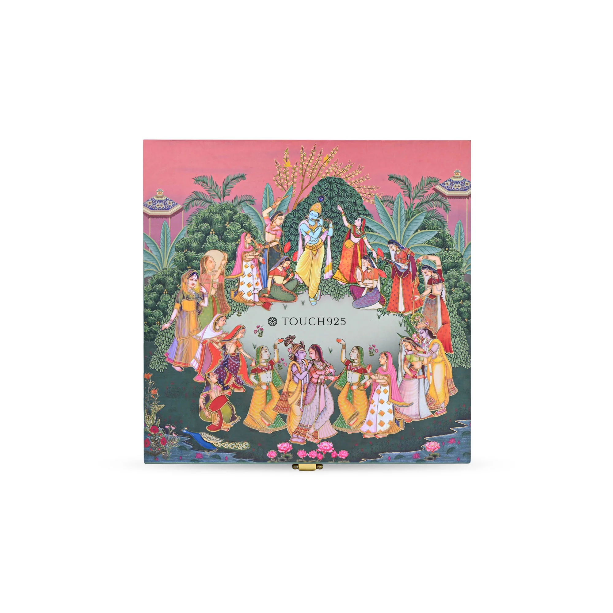 Krishna Divine Musical 999 Silver Coin Box (5 Coins) - Image 5