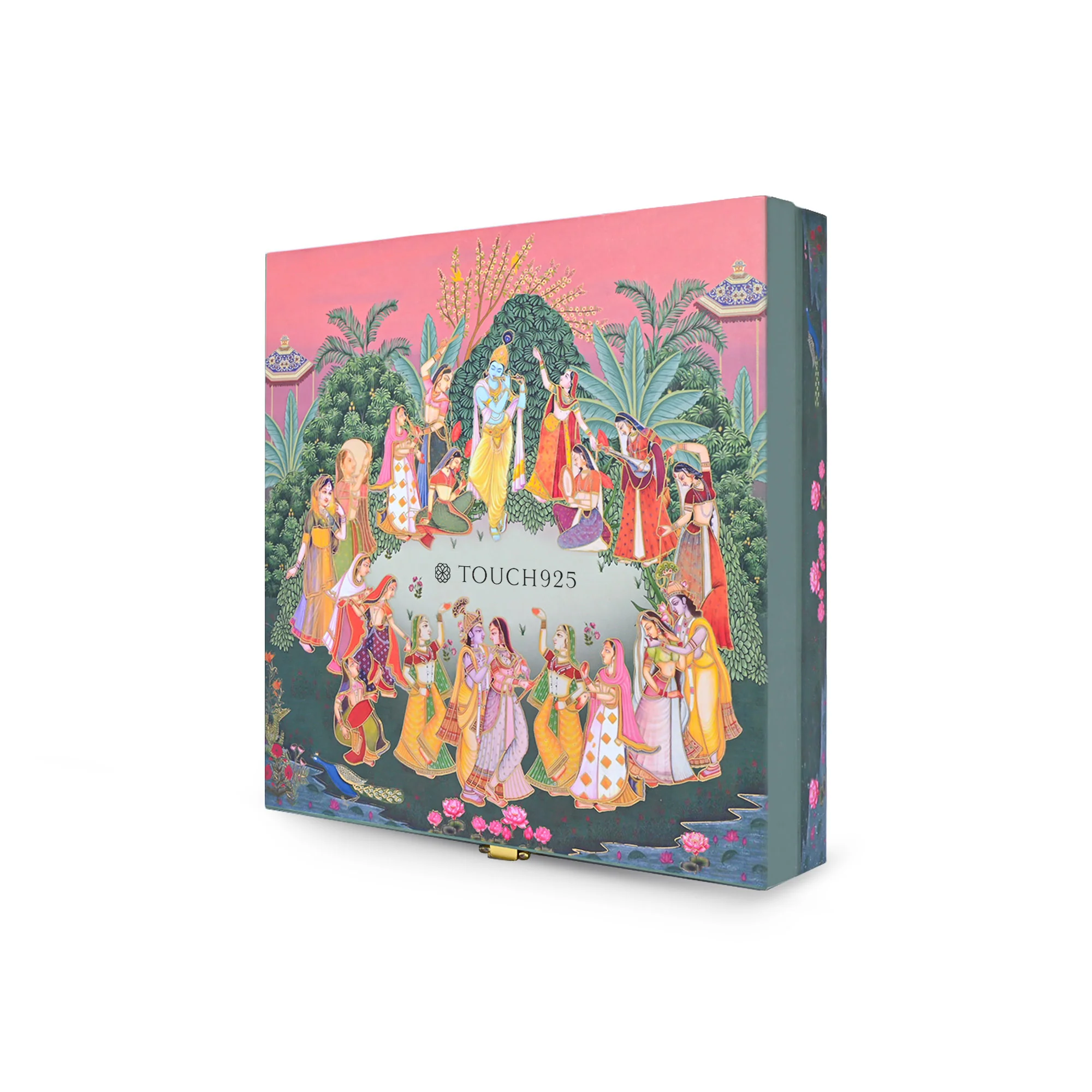 Krishna Divine Musical 999 Silver Coin Box (5 Coins) - Image 6