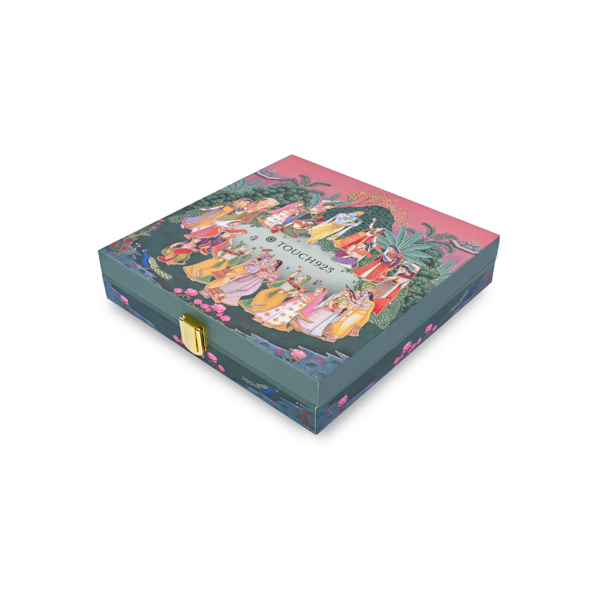 Krishna Divine Musical 999 Silver Coin Box (5 Coins) - Image 7
