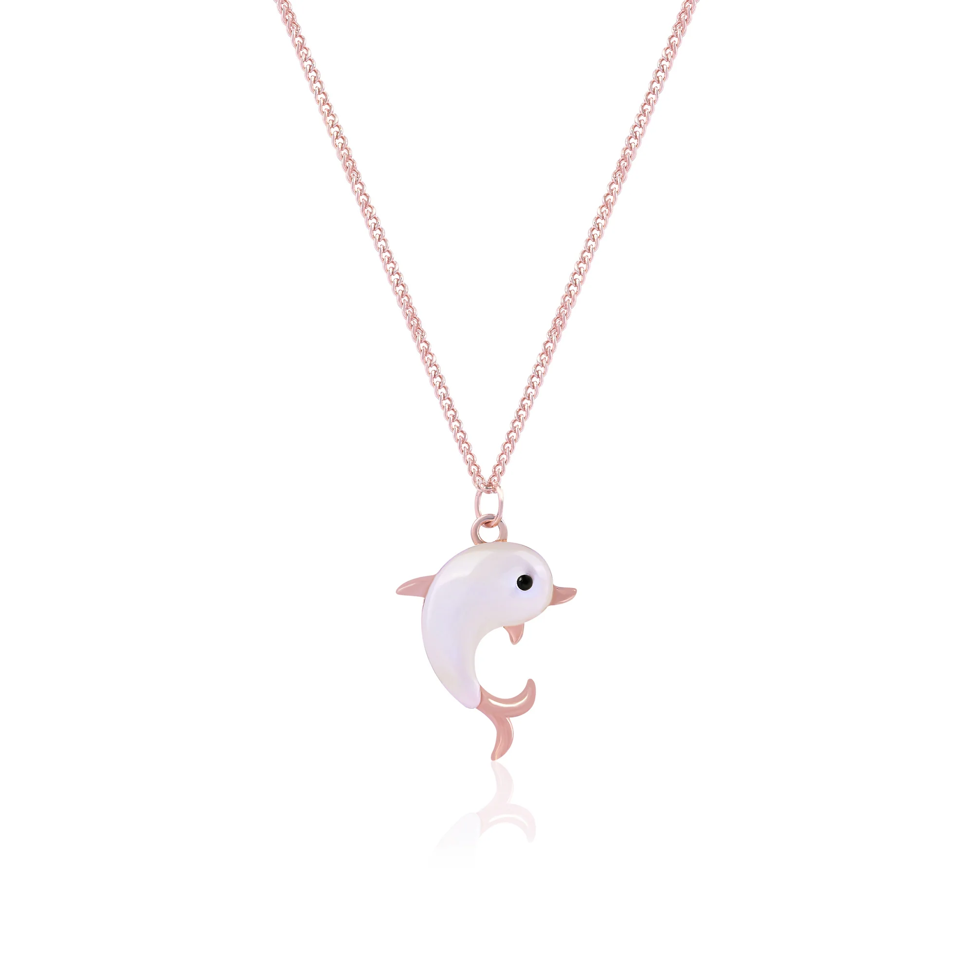Dolphin Pendant Necklace - Image 3