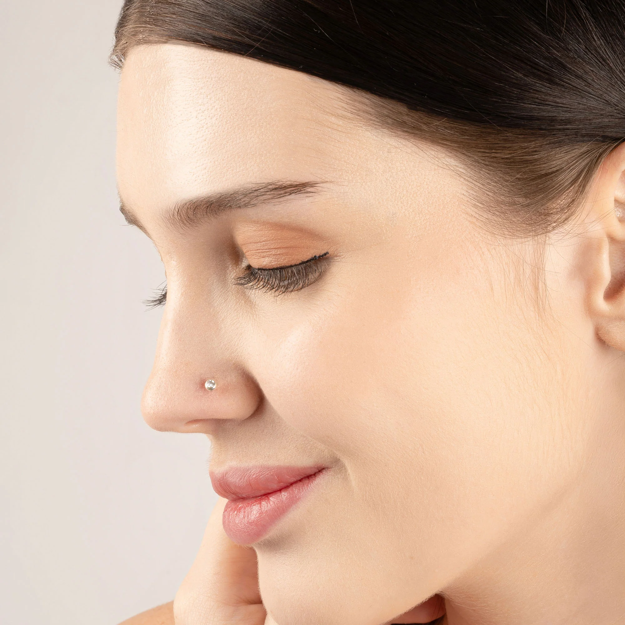 Dome Glow Nose Pin - Image 4