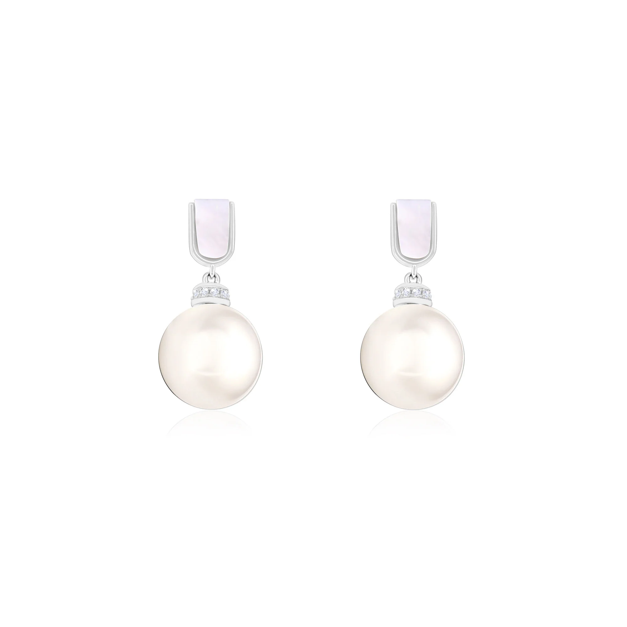 Drop Pearl Earrings - Image 4