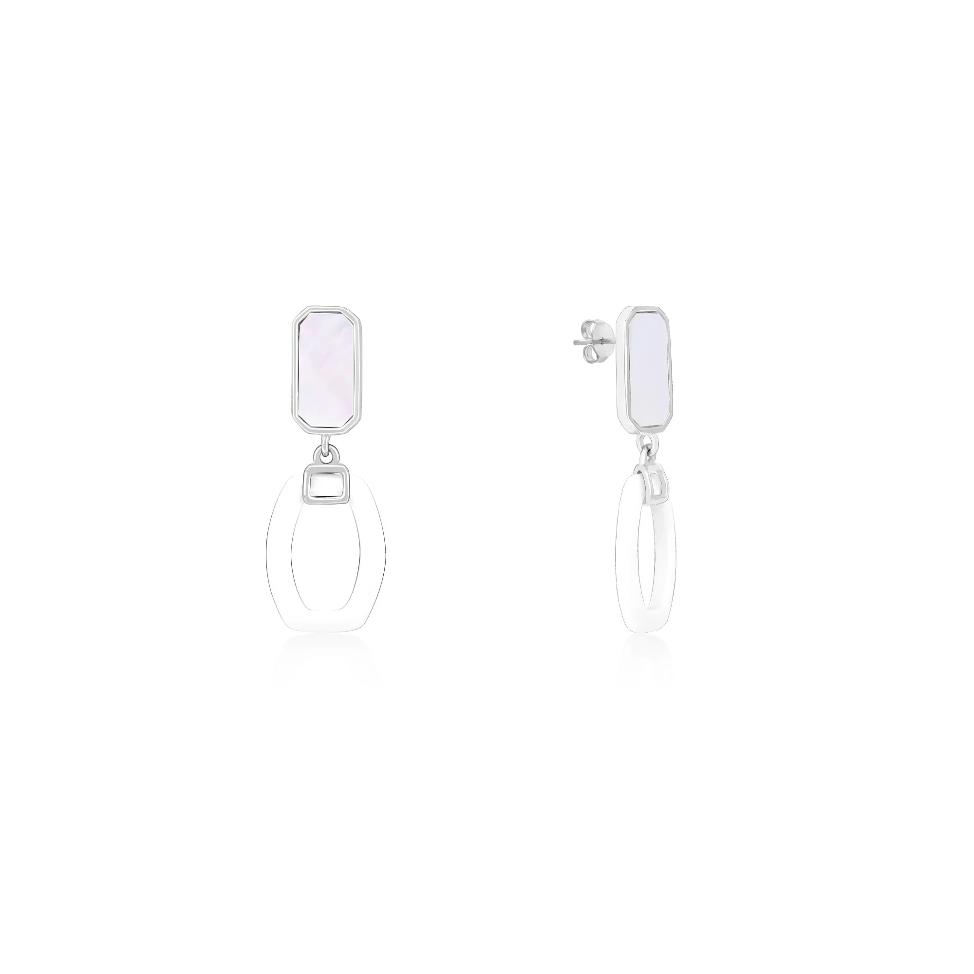 Drop Statement Earrings - Image 2
