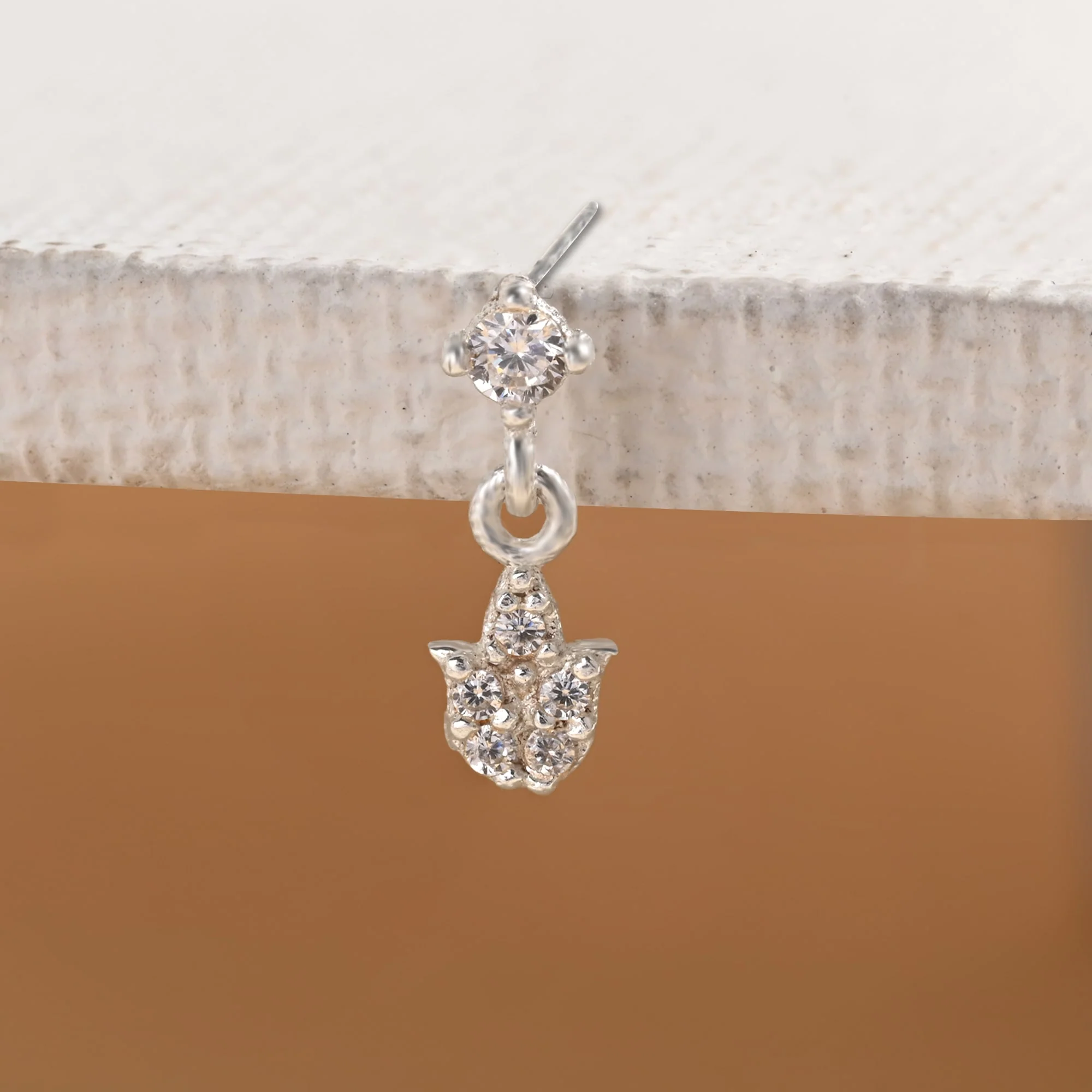 Drop Stone Nose pin - Image 6