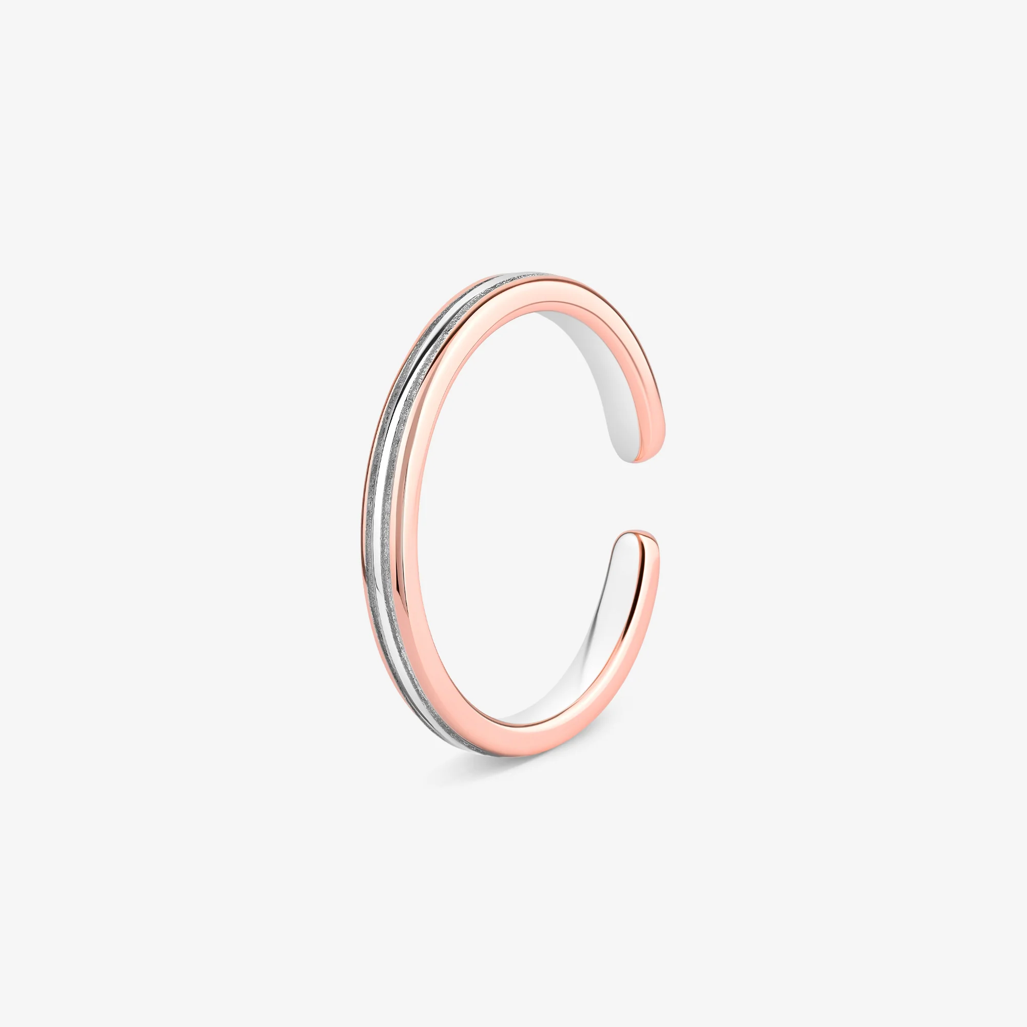 Dual Stripe Toe Ring - Image 5