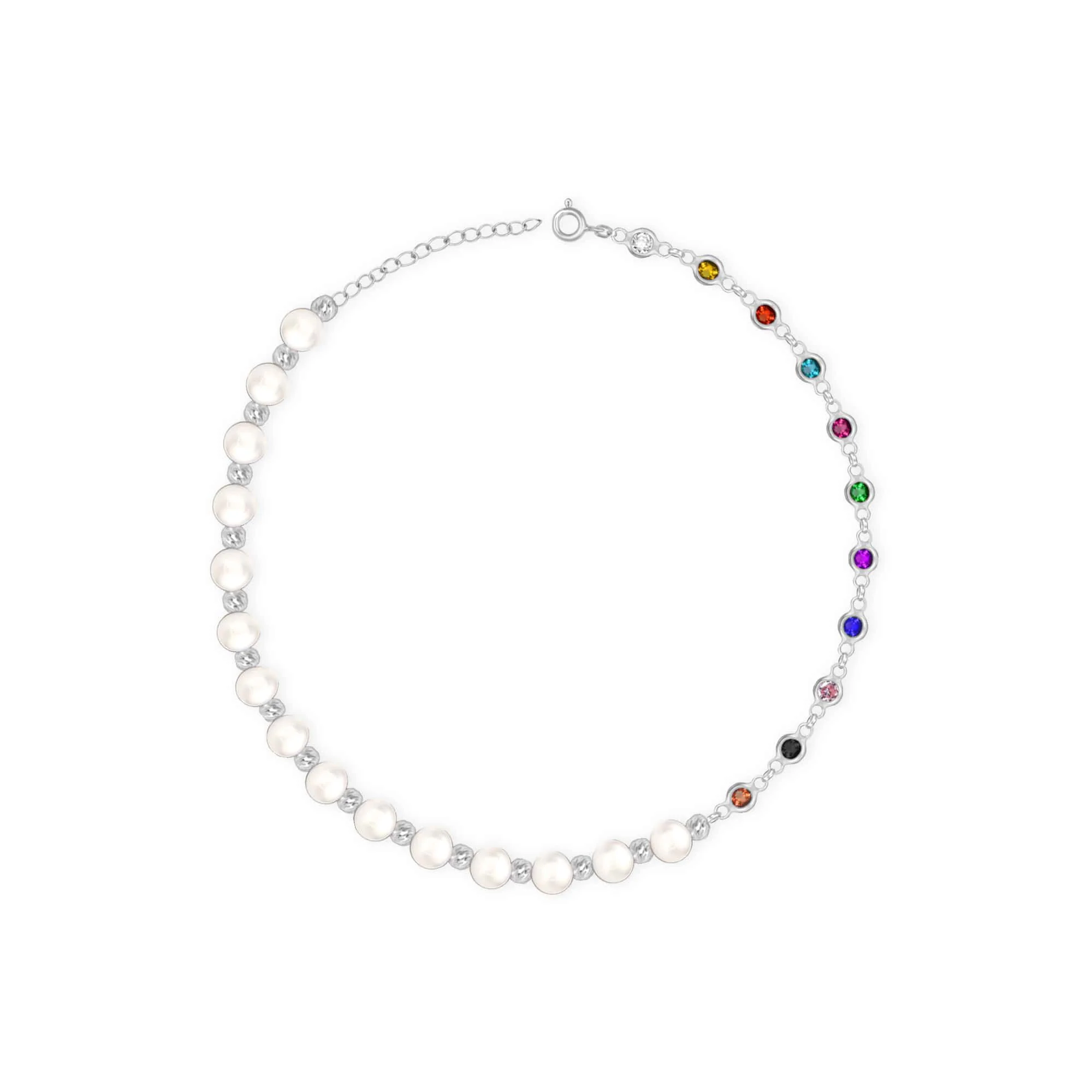 Dual-Style Pearl Anklet - Image 6