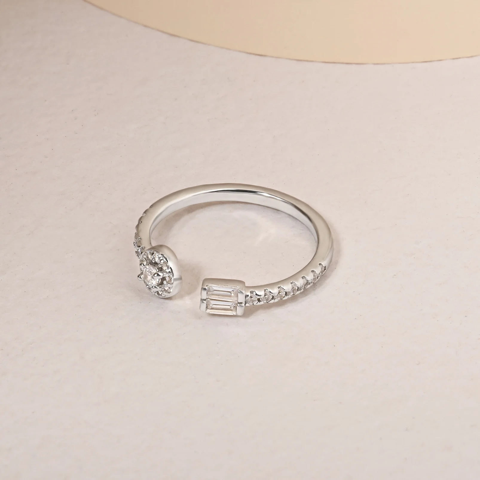 Shimmer Two Stone Ring - Image 6