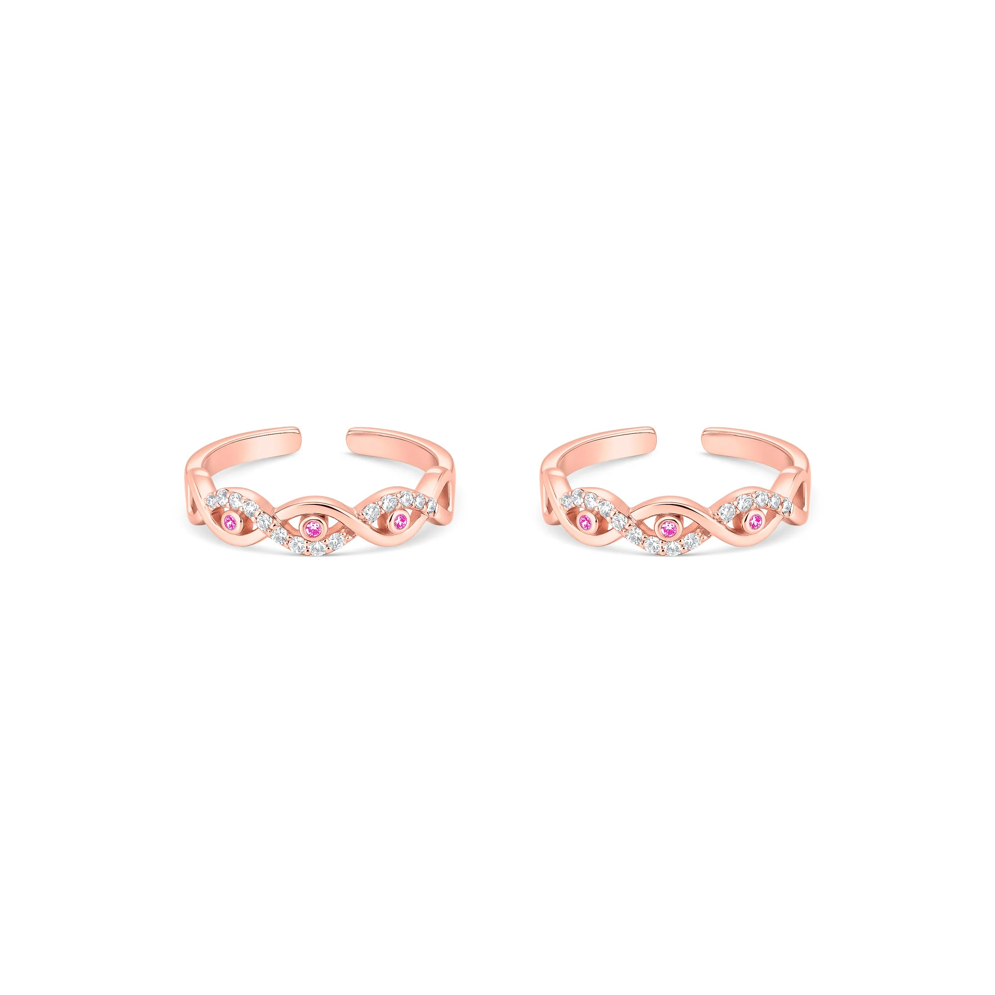Elenza Silver Toe Ring - Image 14