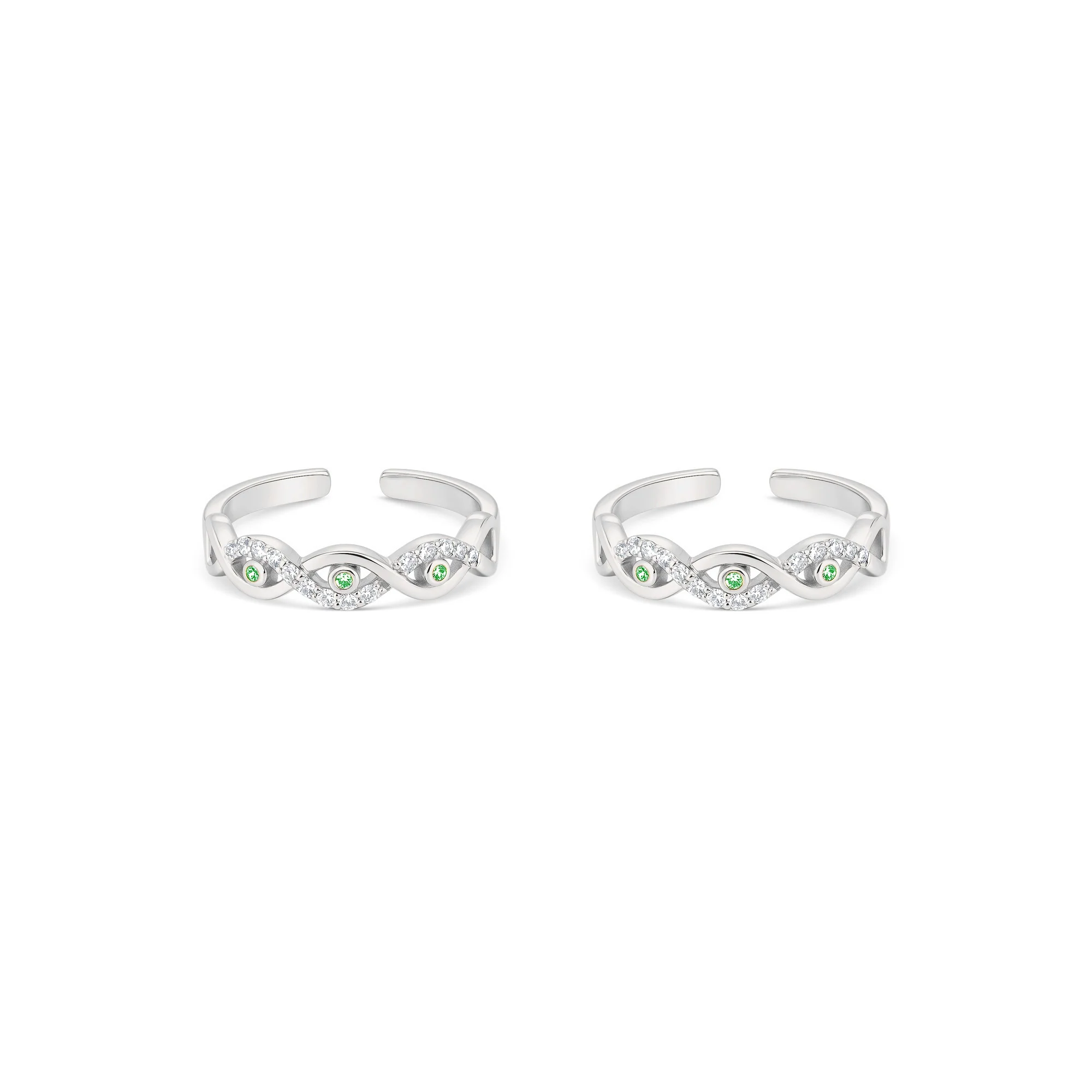 Elenza Silver Toe Ring - Image 20