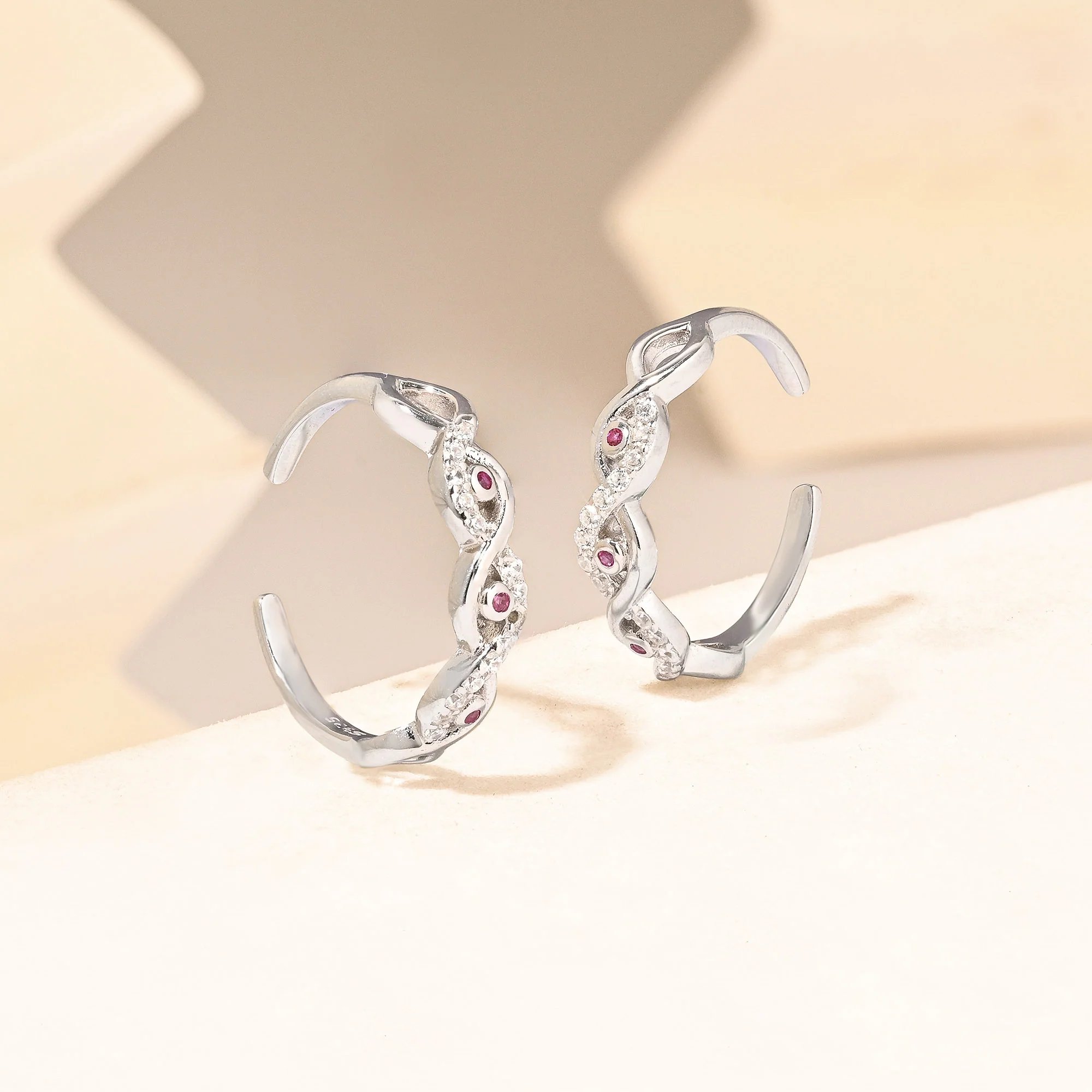 Elenza Silver Toe Ring - Image 31