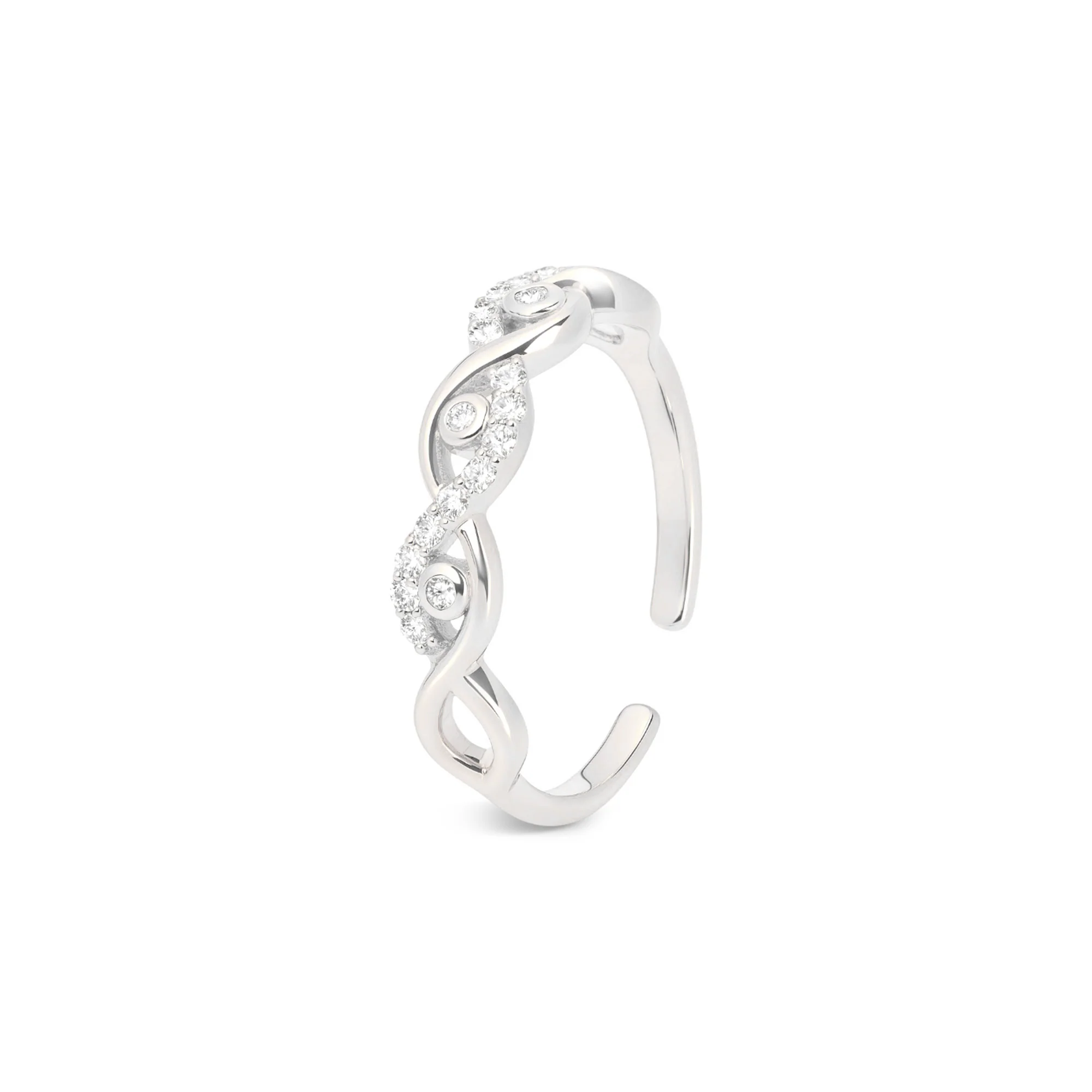 Elenza Silver Toe Ring - Image 4
