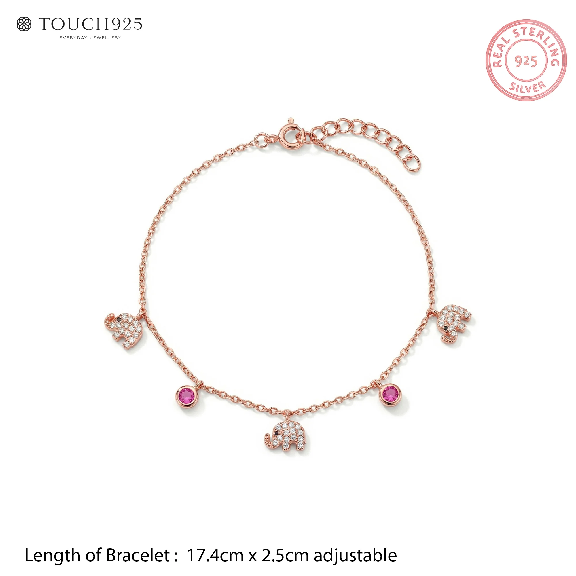 Elephant Charm Bracelet - Image 10