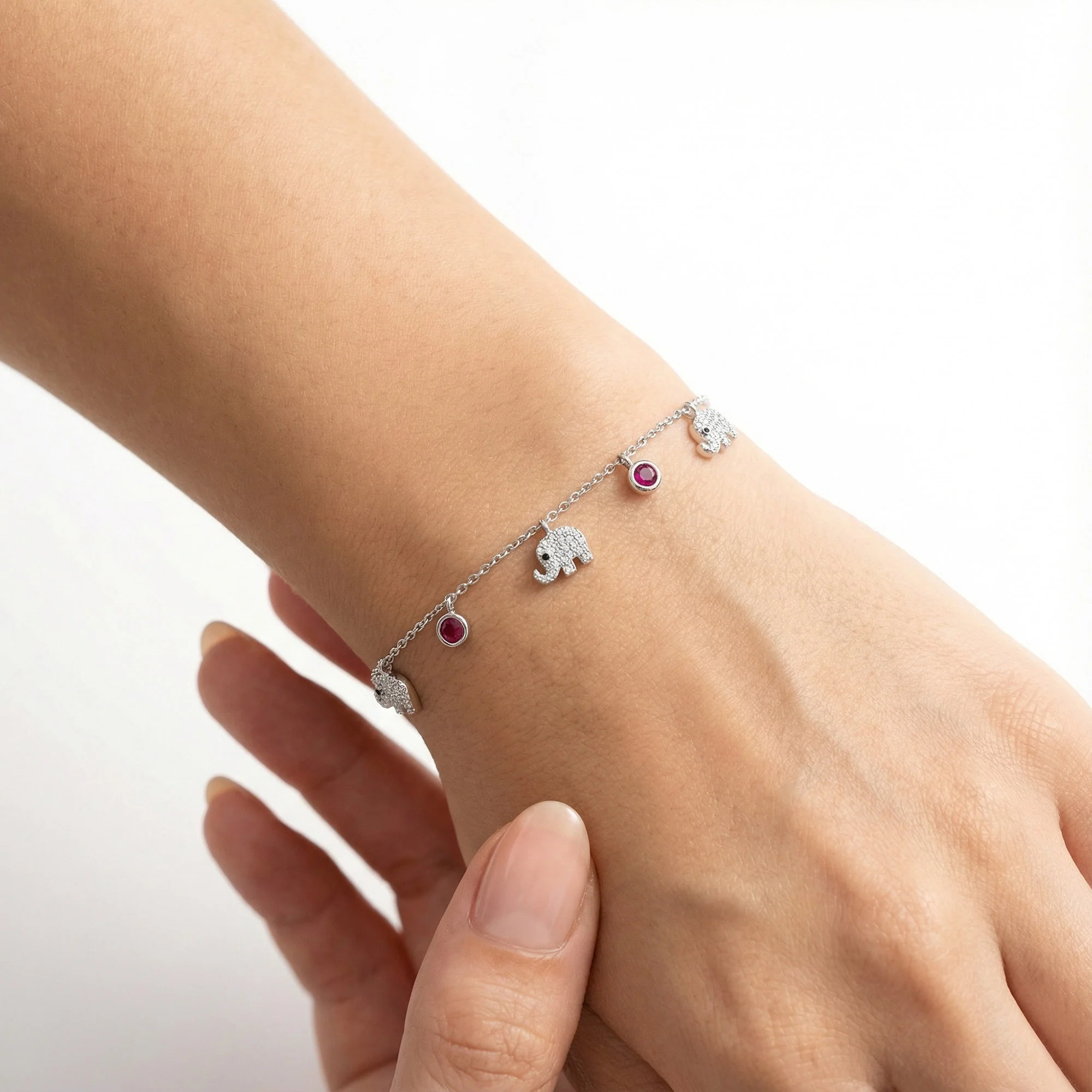 Elephant Charm Bracelet - Image 4