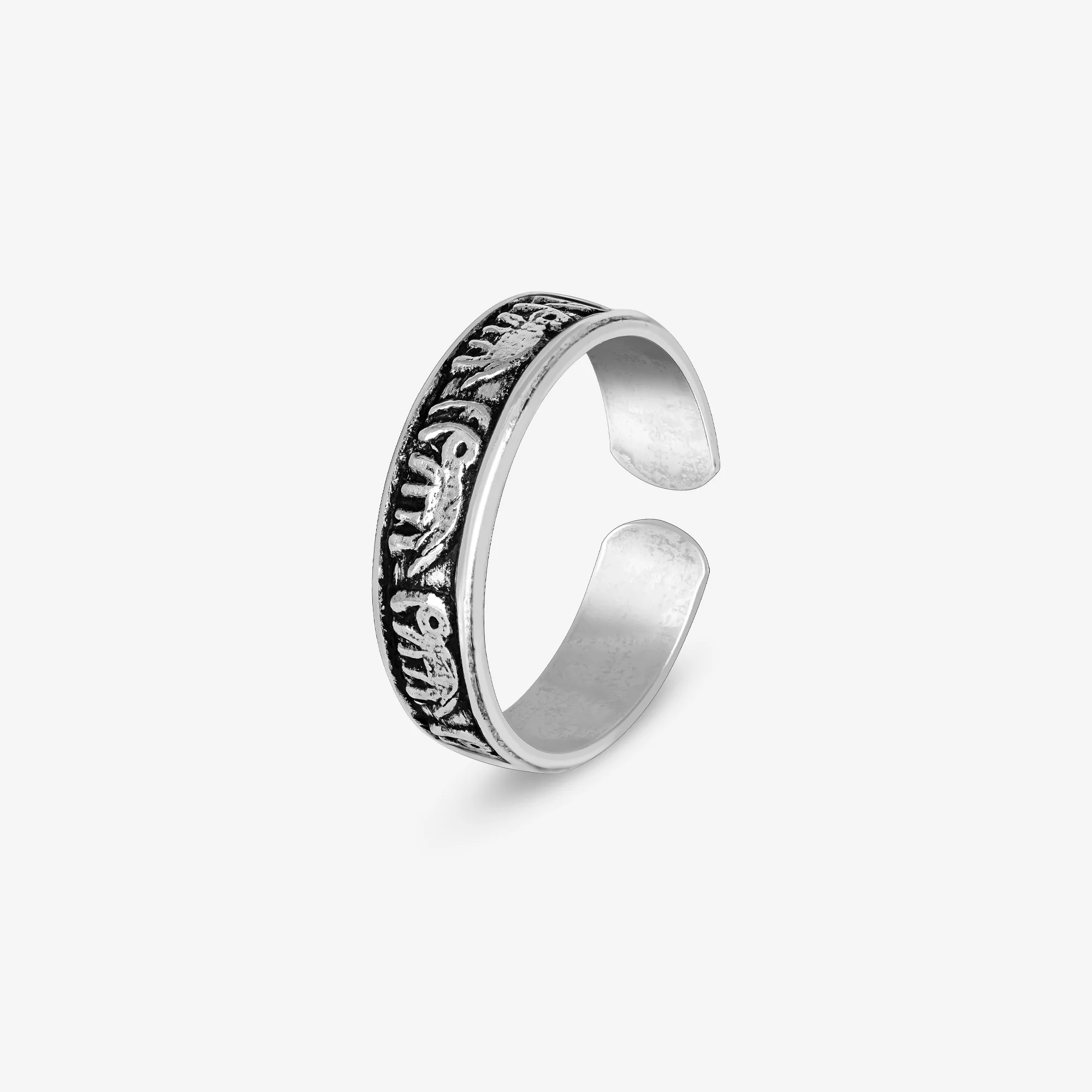 Elephant motif Toe Ring - Image 6