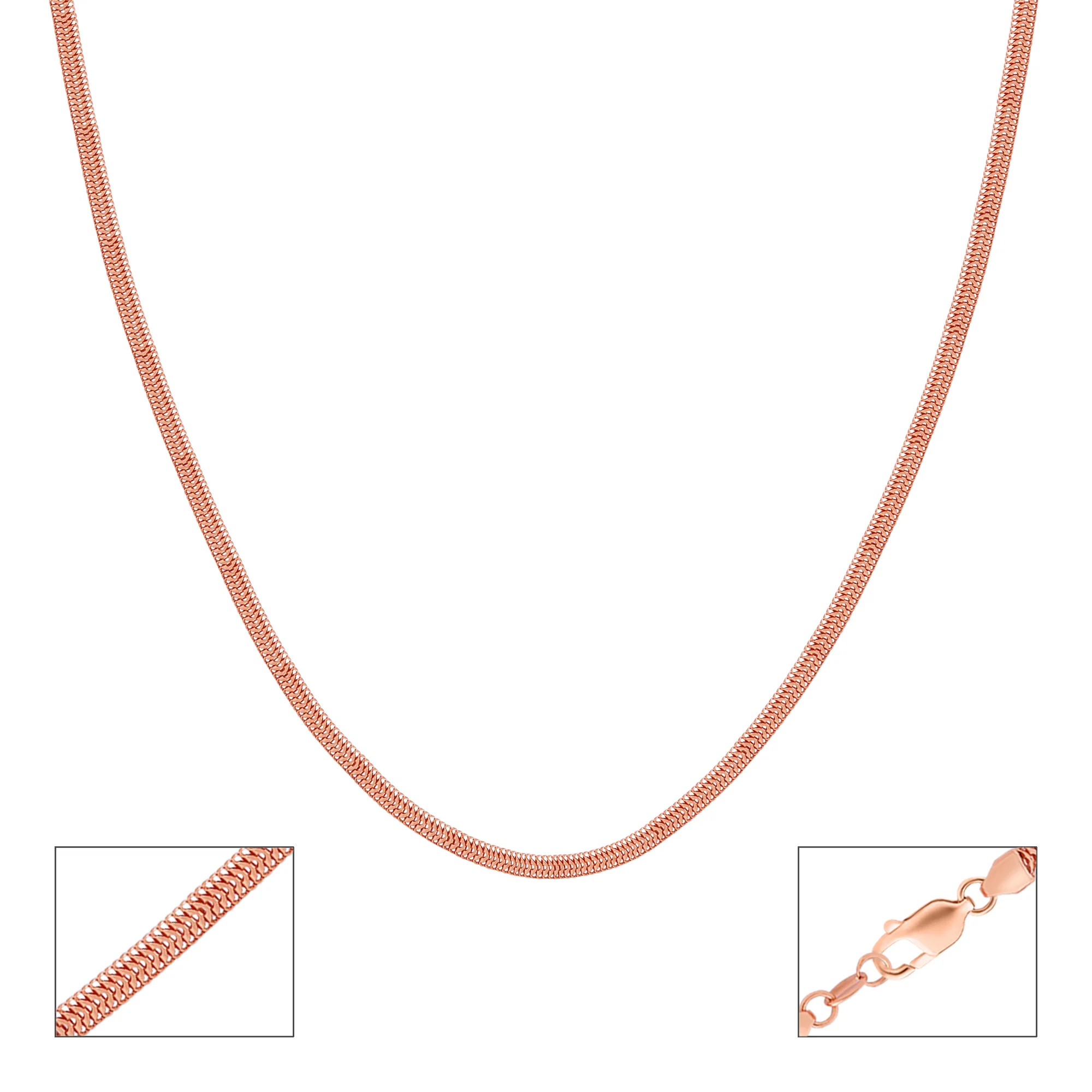 Ember Mesh Silver Chain - Image 3