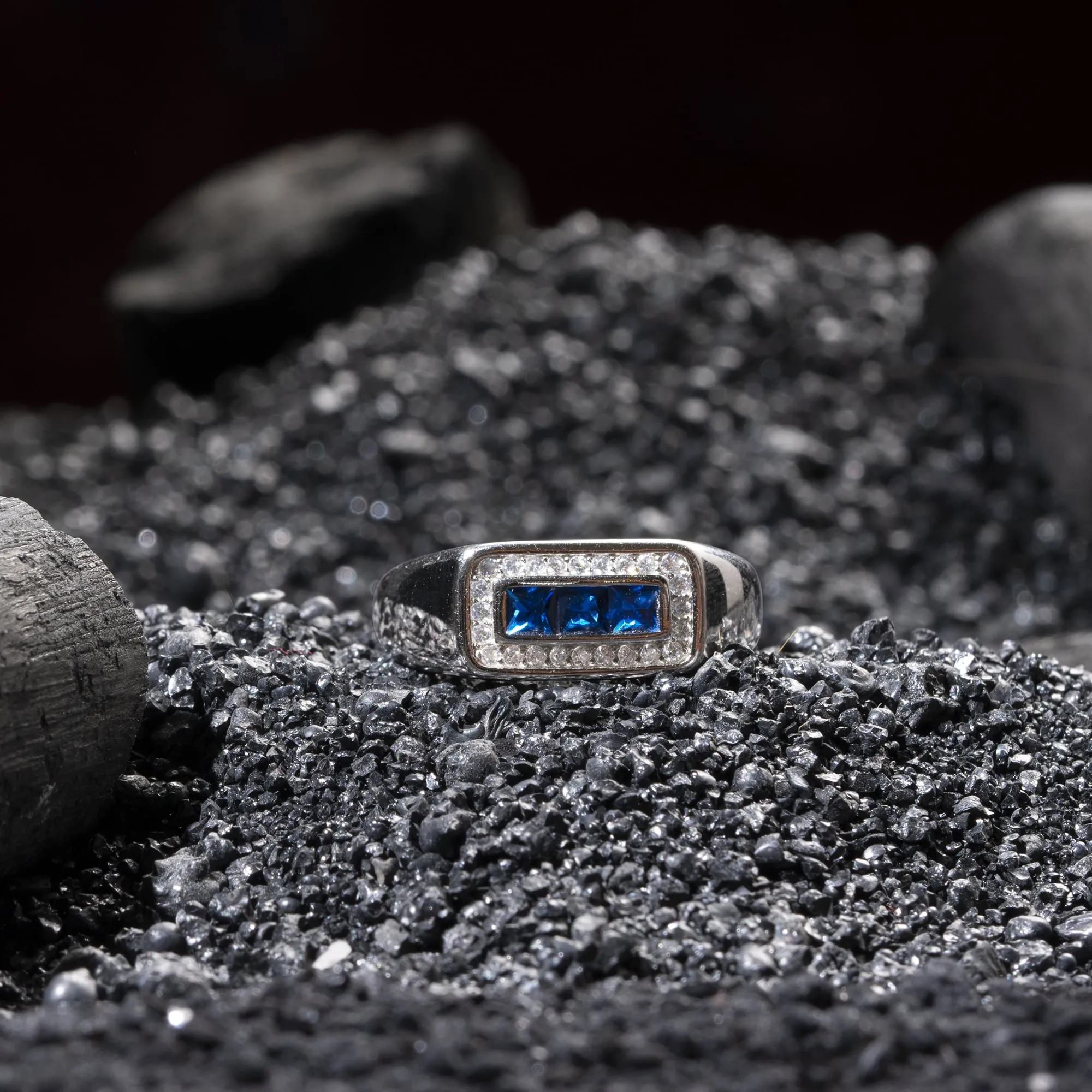 Simple CZ Stone Ring - Image 9