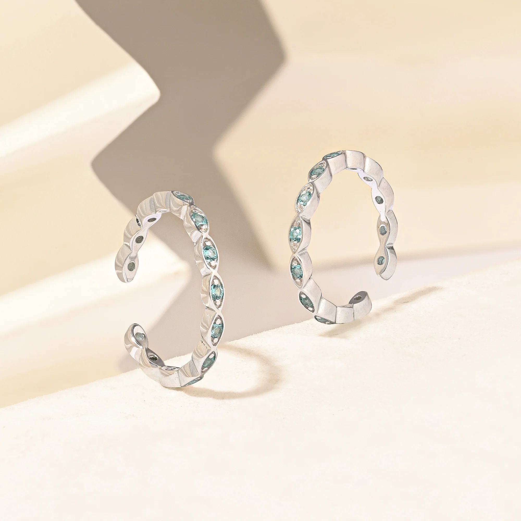 Emerelle Silver Toe Ring - Image 8