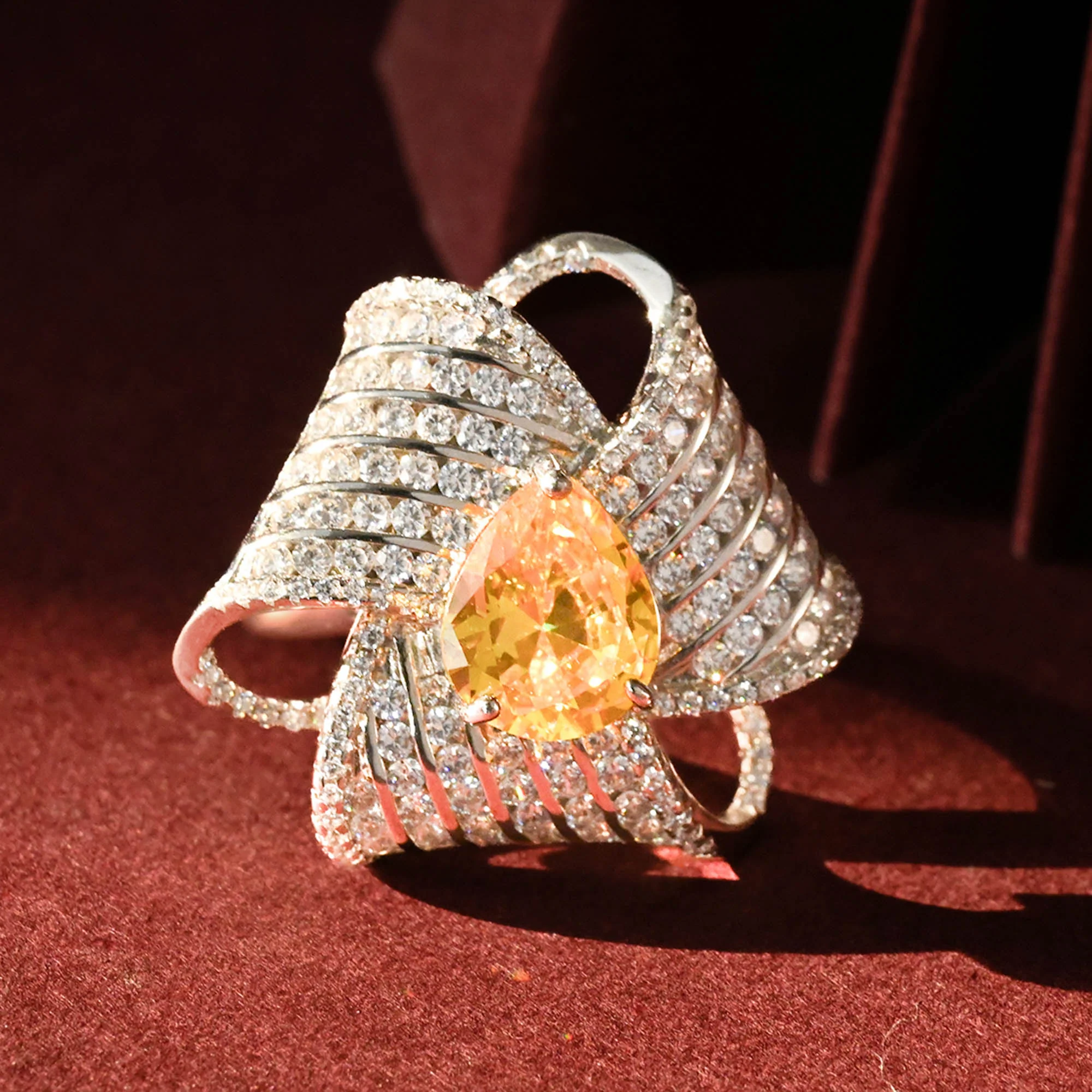 Eternal Flame Silver Ring - Image 4