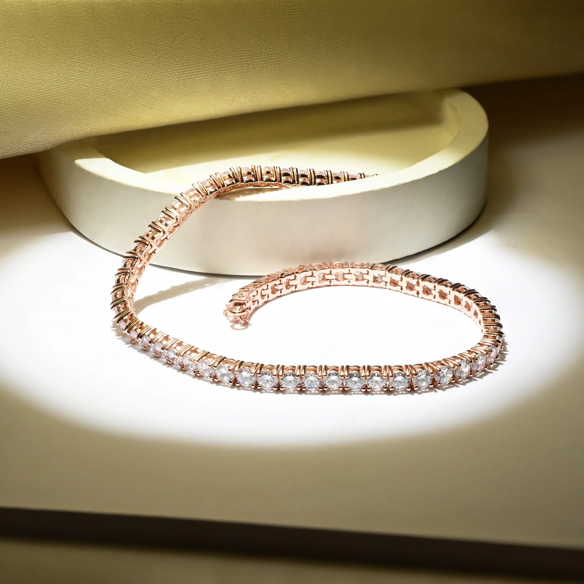 Ethereal Silver Anklet - Image 4