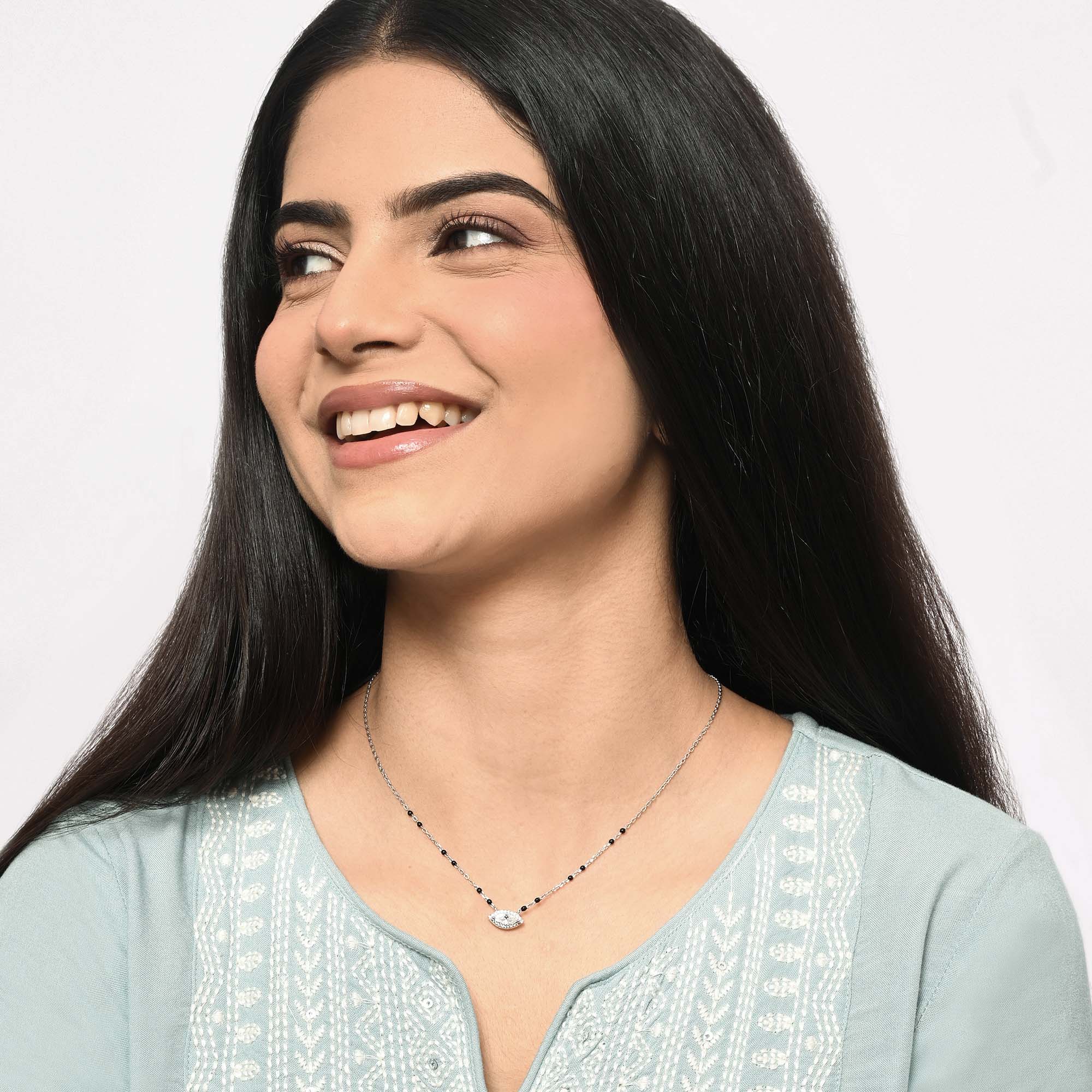 Eye Halo Mangalsutra - Image 4