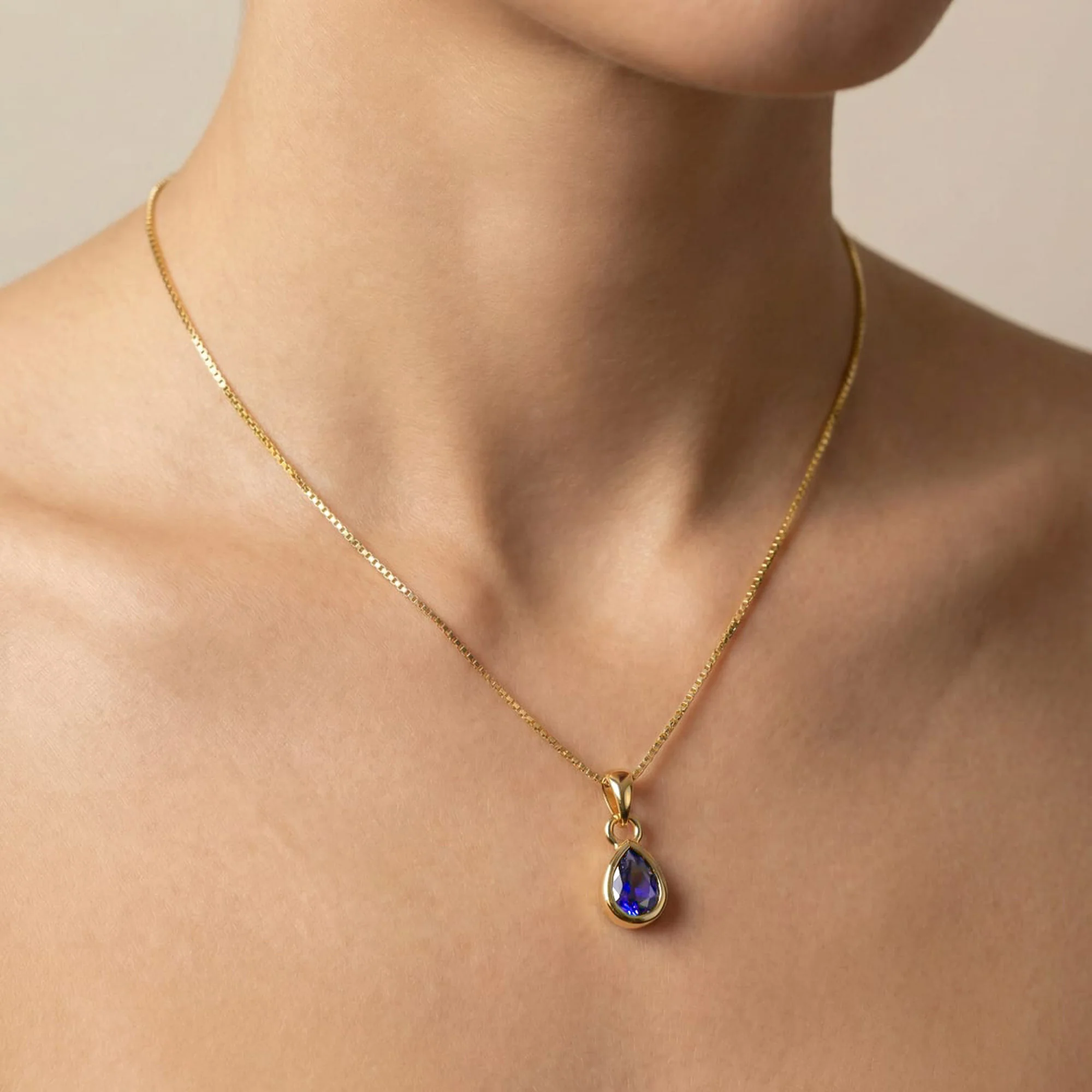 February Birthstone Necklace - Image 3