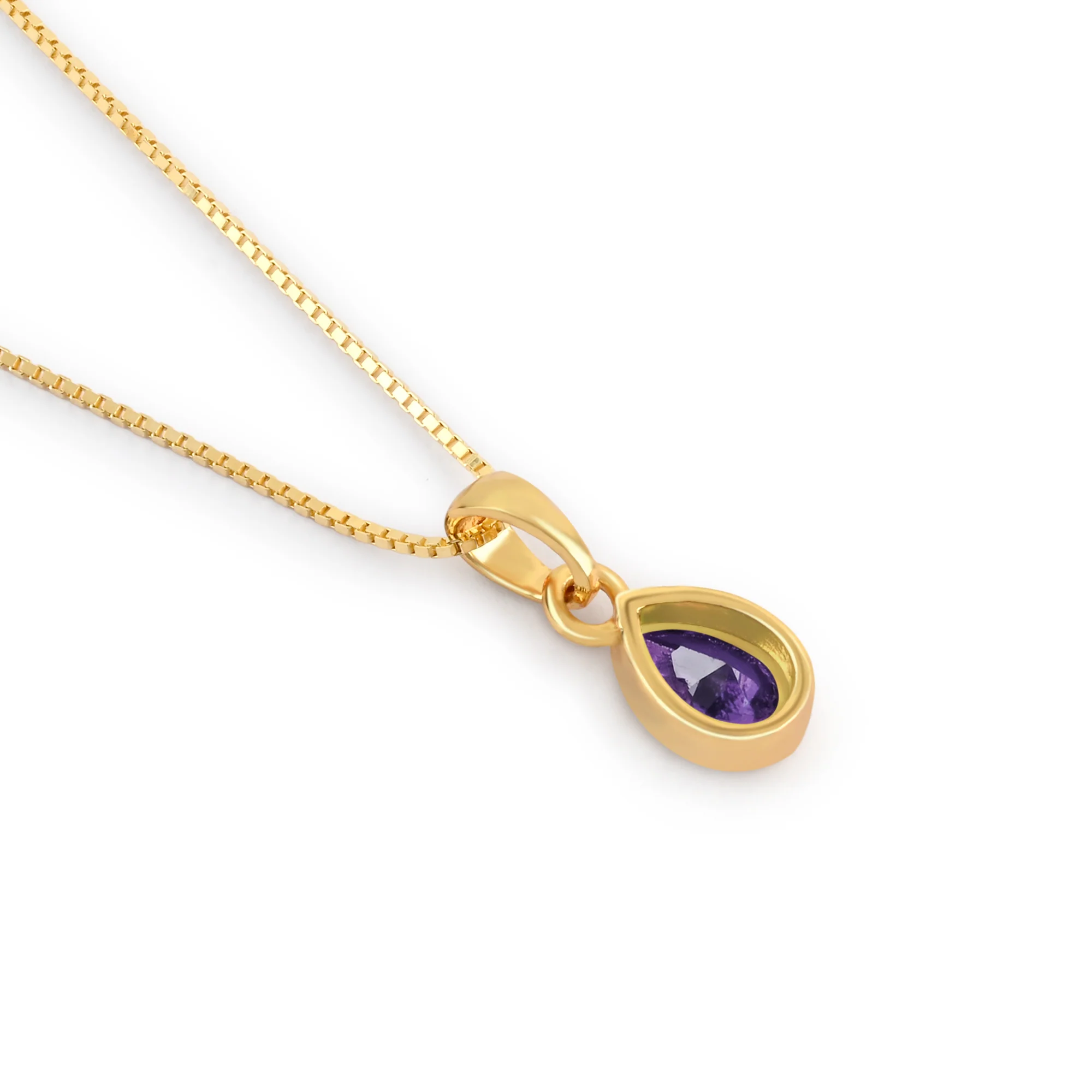 February Birthstone Necklace - Image 5