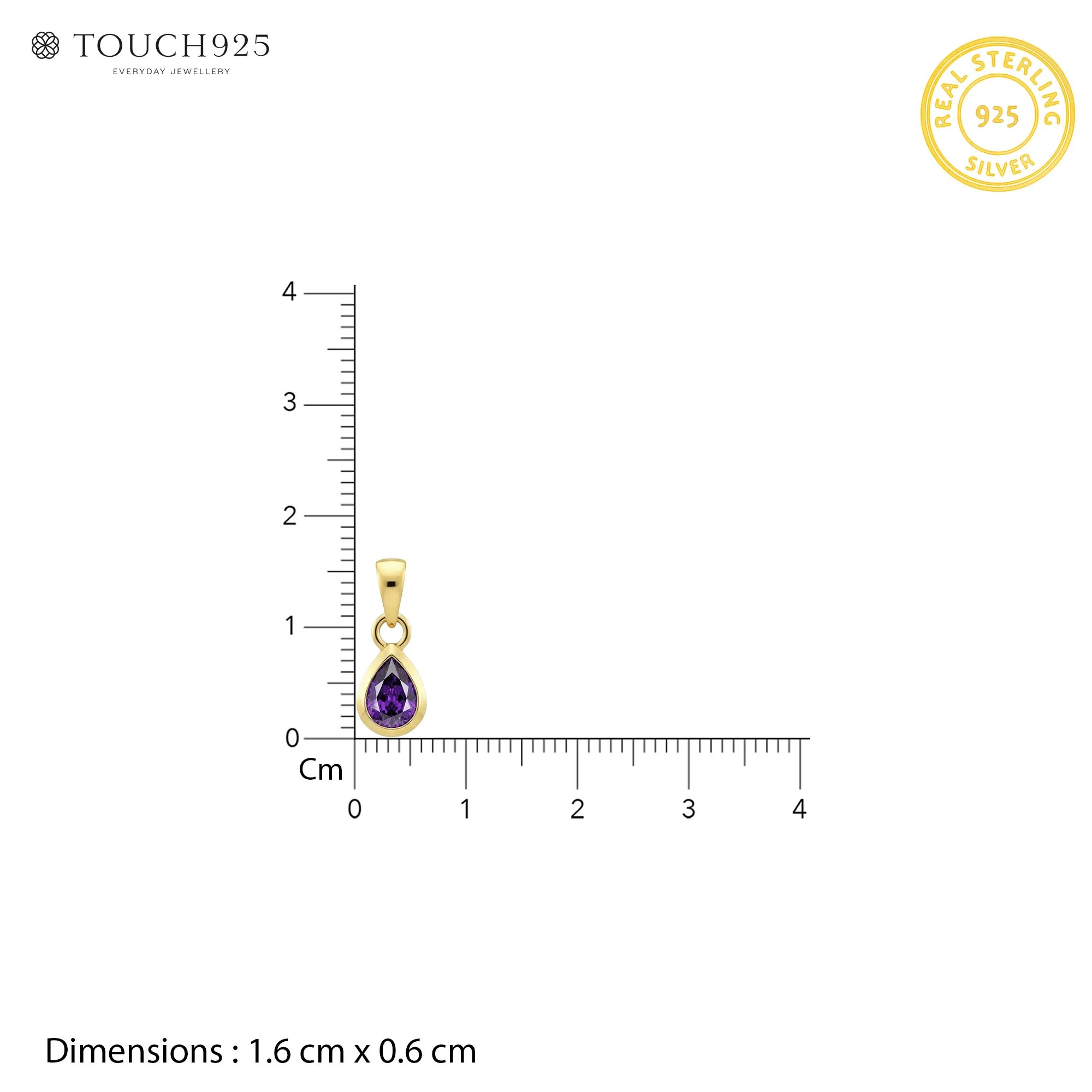 February Birthstone Pendant - Image 6
