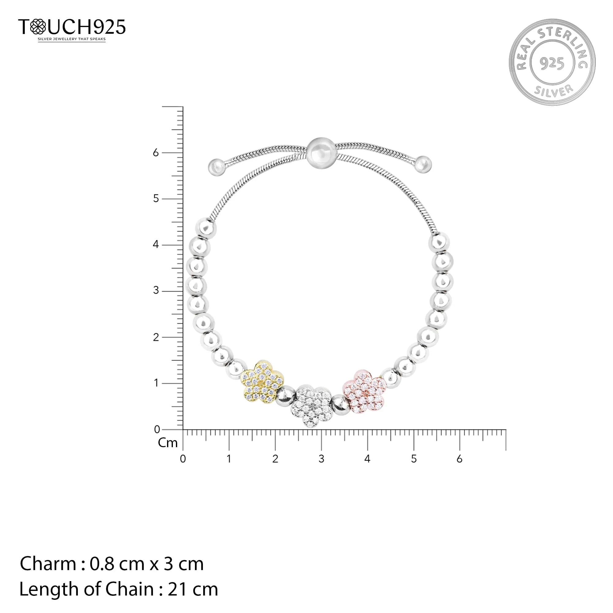 Floral Intricate Bracelet - Image 5