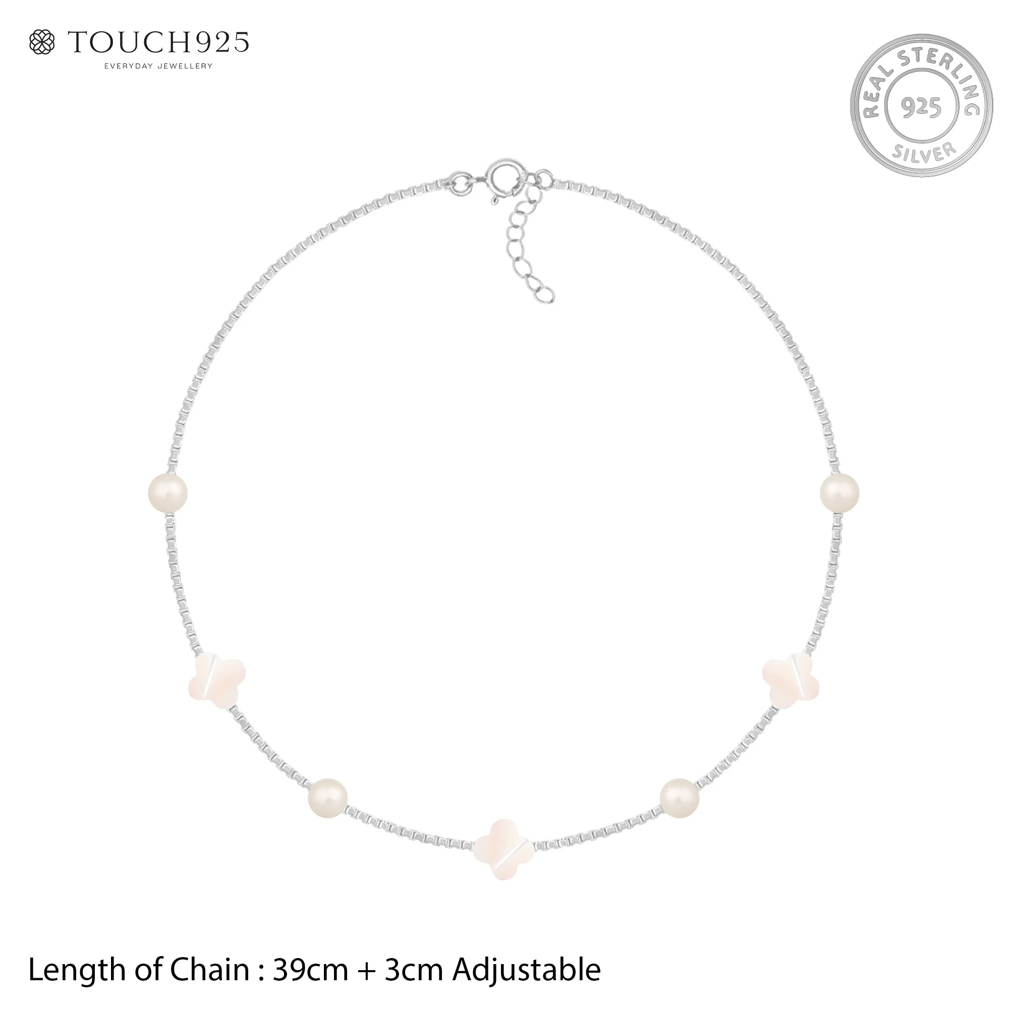 Flowers & Pearls Necklace - Image 10