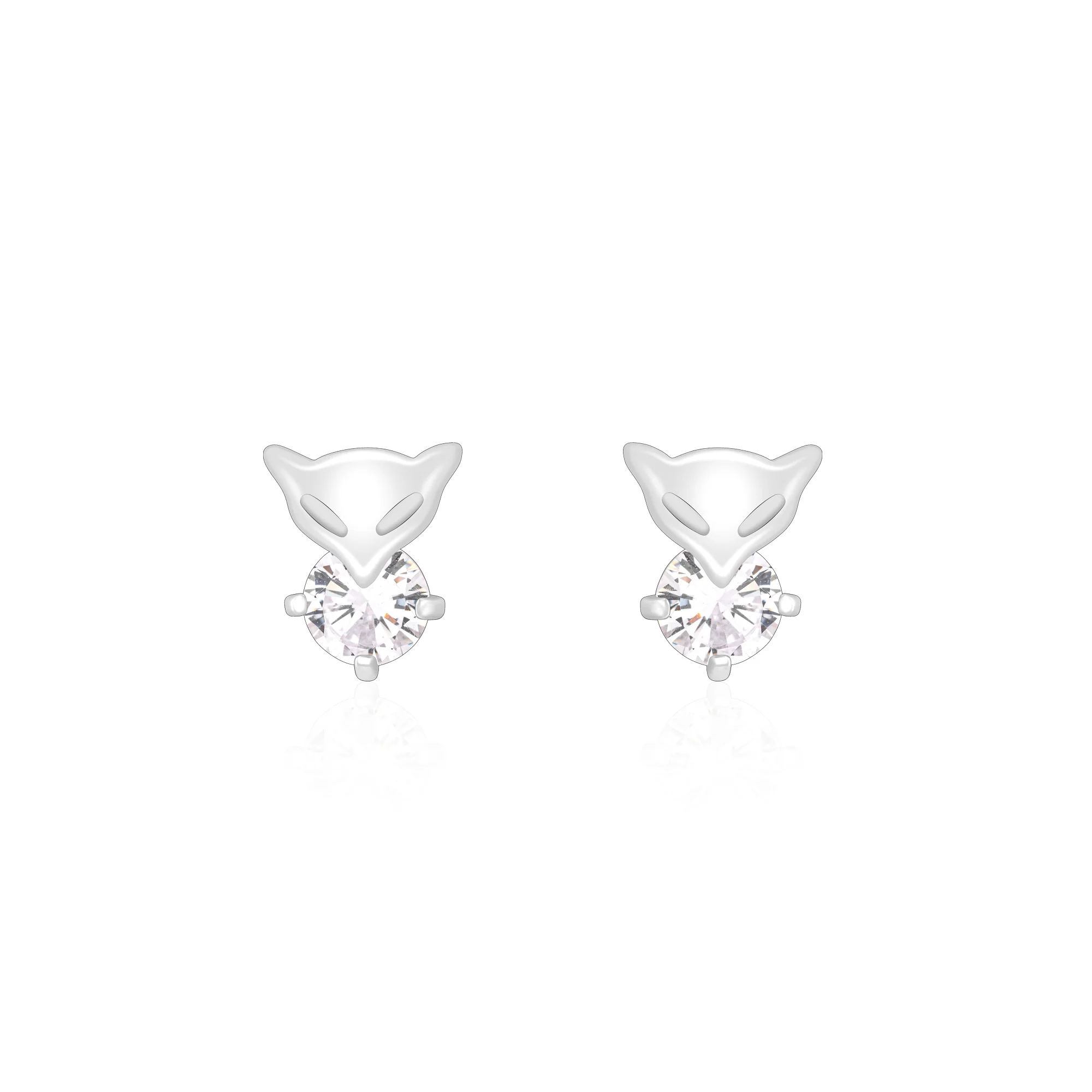Fox Face Earrings - Image 4