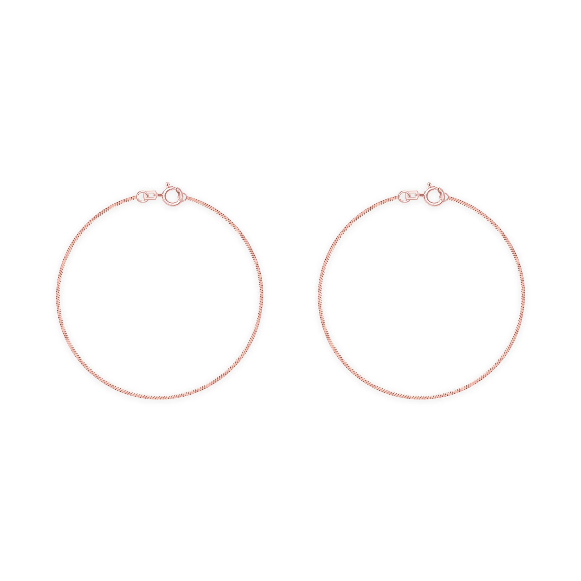 Gleam Line Silver Anklet - Image 5