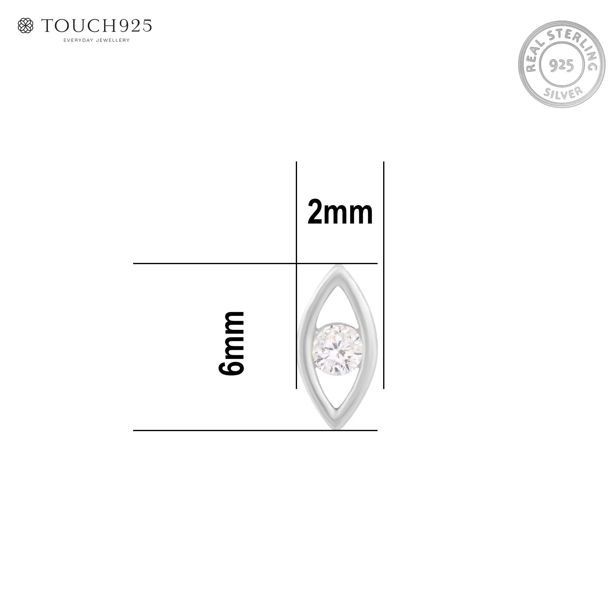 Gleaming Eye Nose Pin - Image 6
