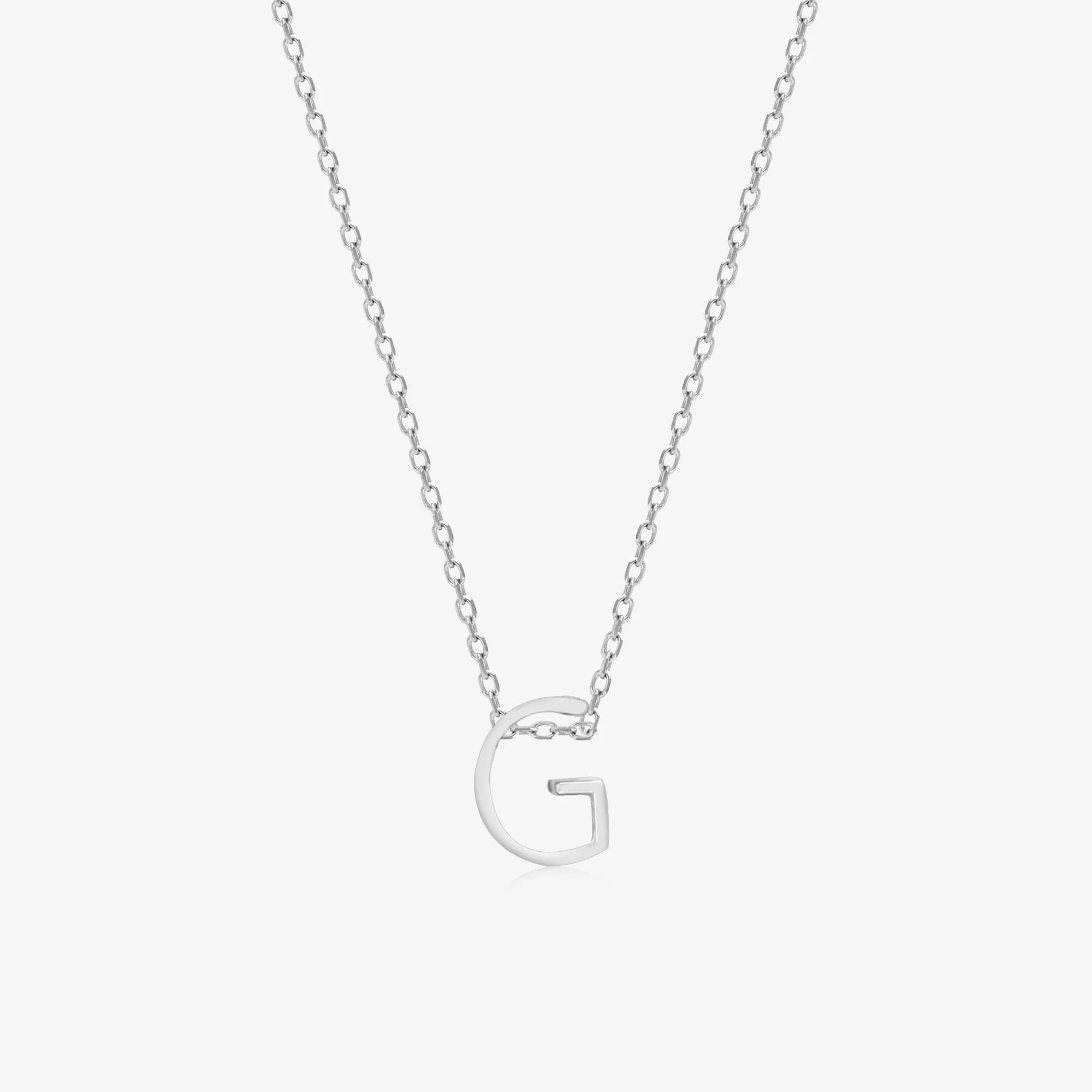 Gleaming G Initial Necklace - Image 2