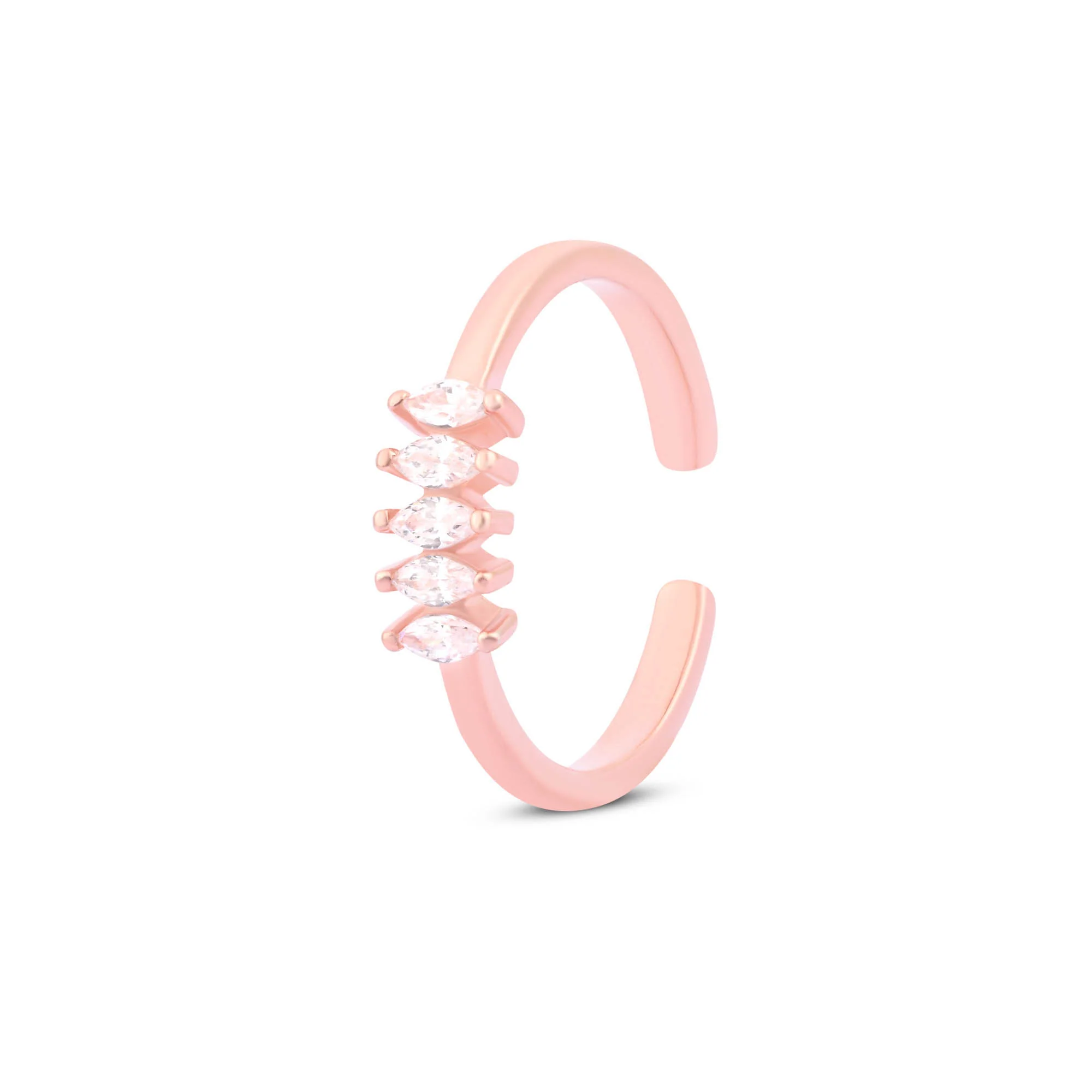 Glint Line Toe Ring - Image 5