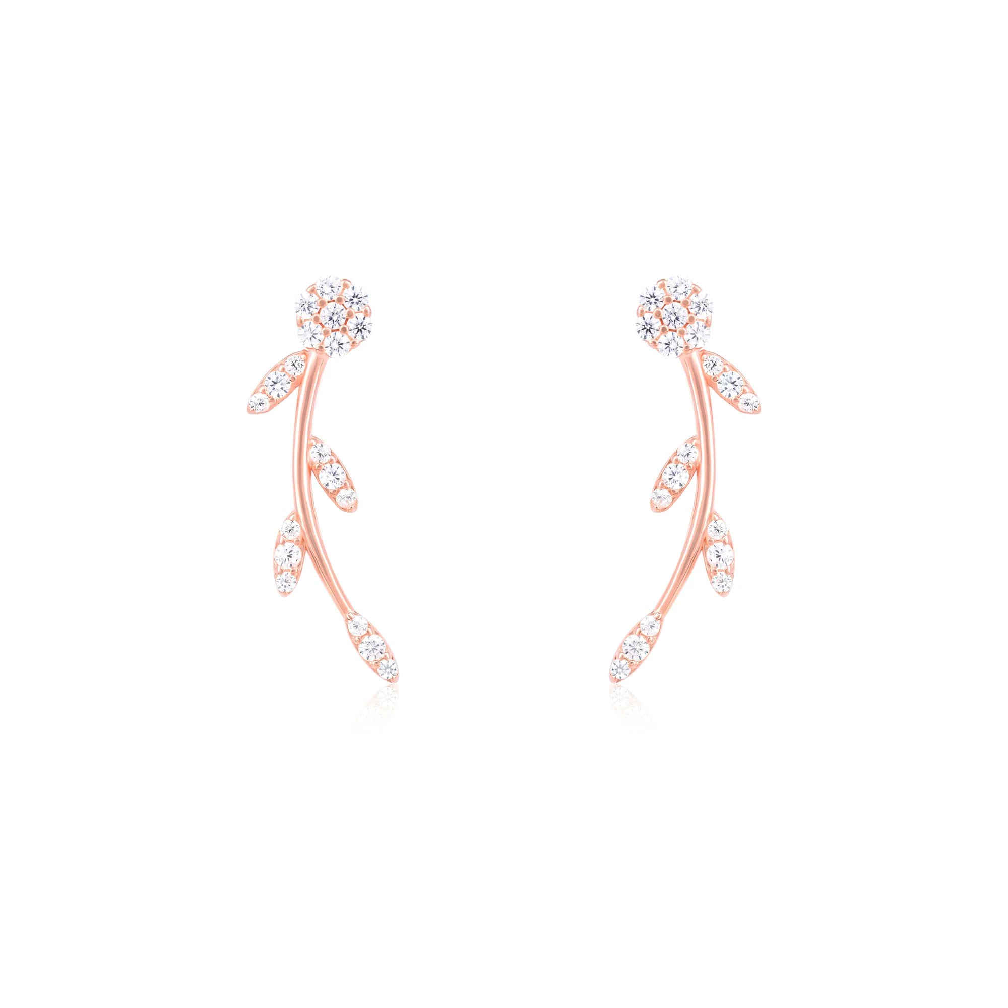 Glowy Leaf Earrings - Image 4