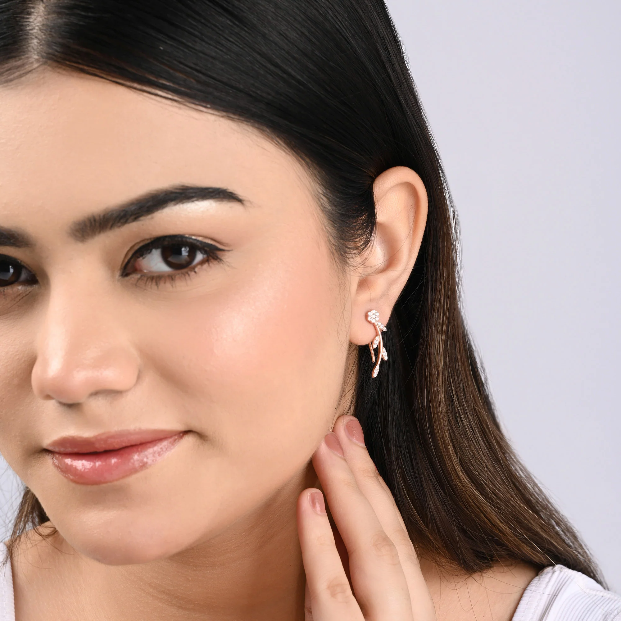 Glowy Leaf Earrings - Image 7