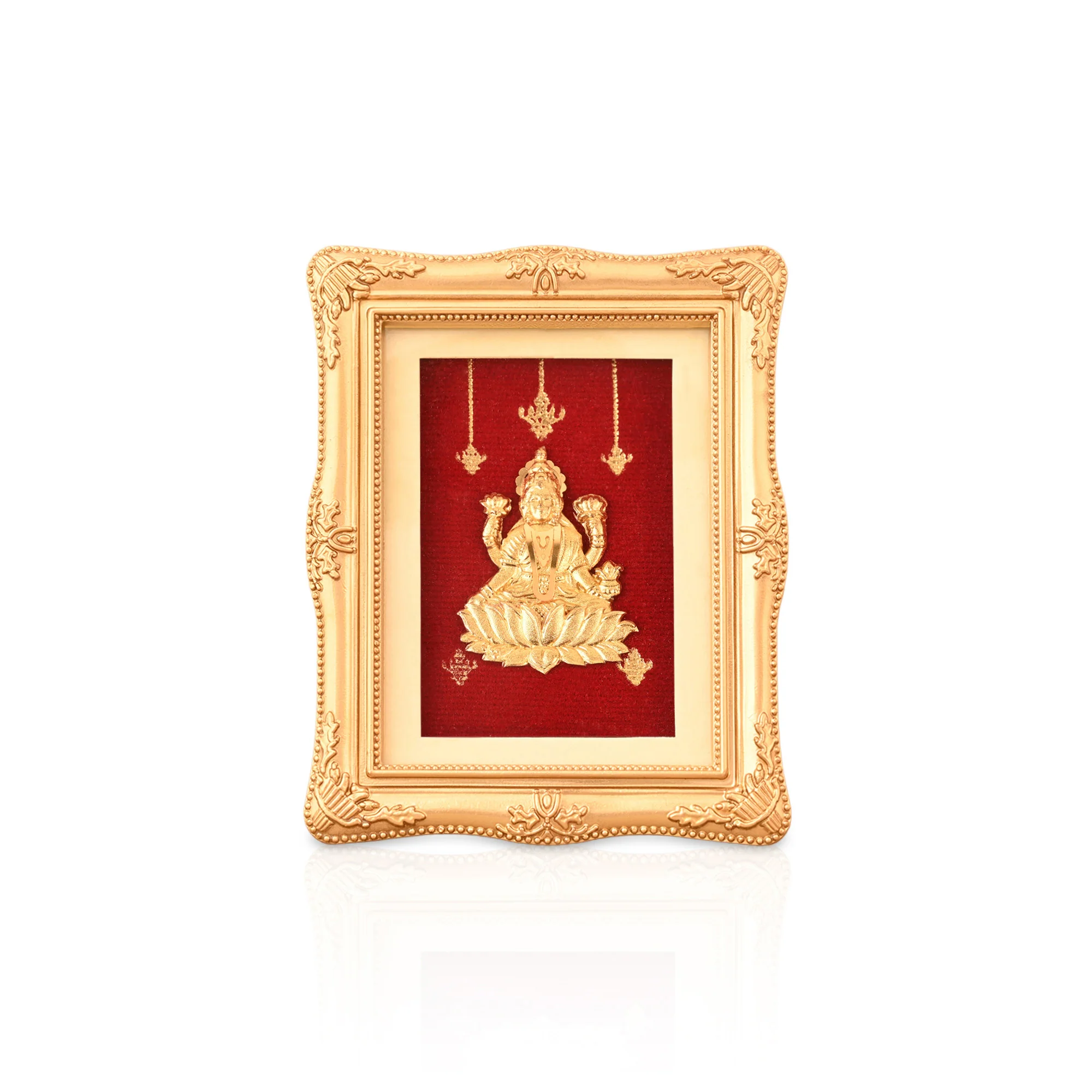 Goddess Lakshmi 24K Gold Foil Frame - Image 4