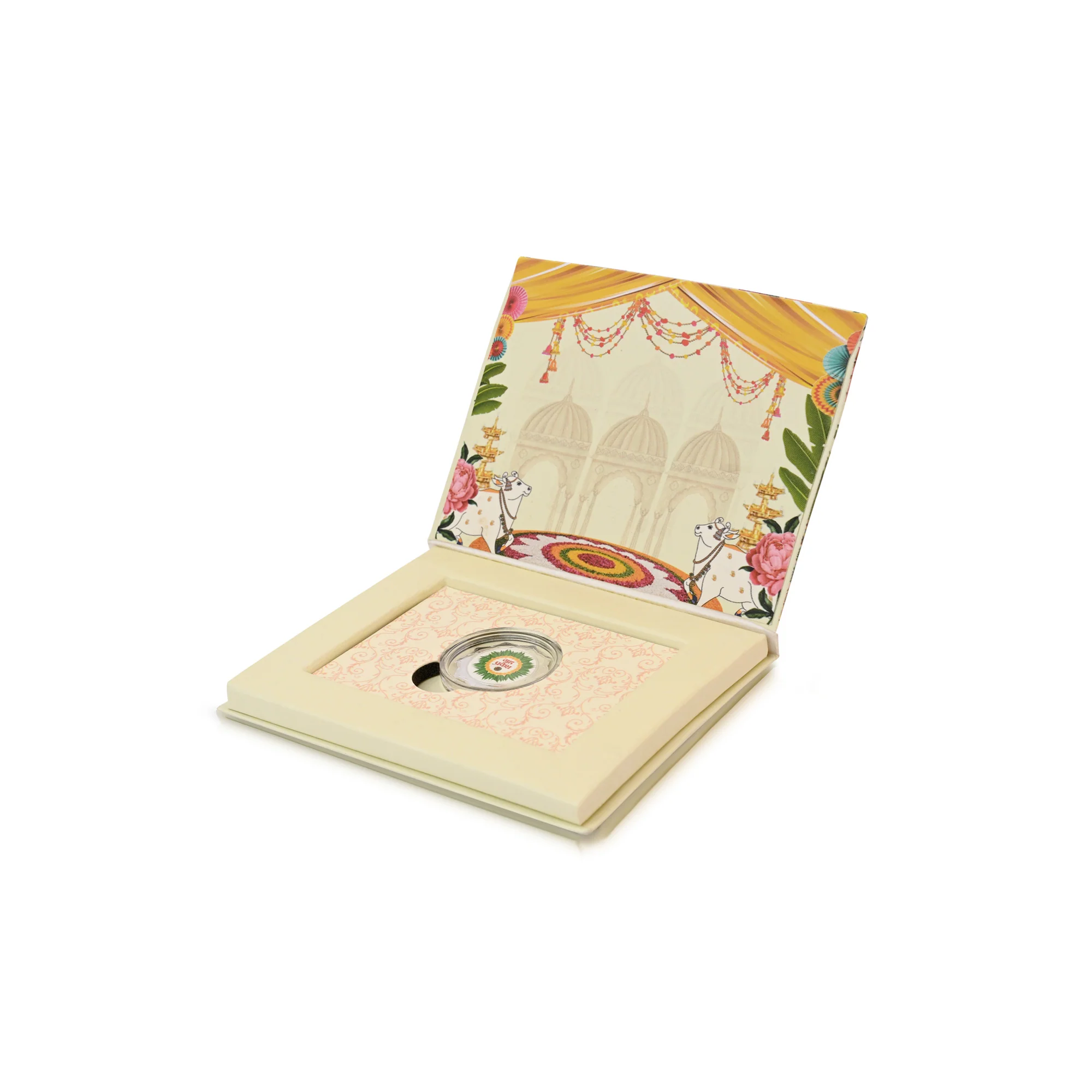 Griha Pravesh 999 Silver Coin Box - Image 4