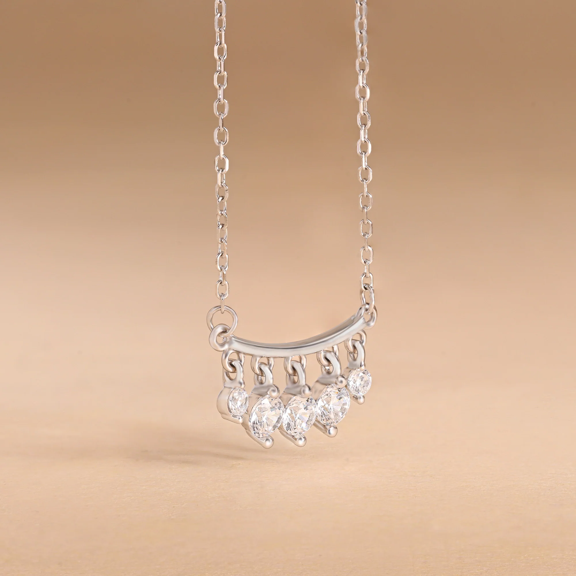 Hanging Stone Bar Necklace - Image 6