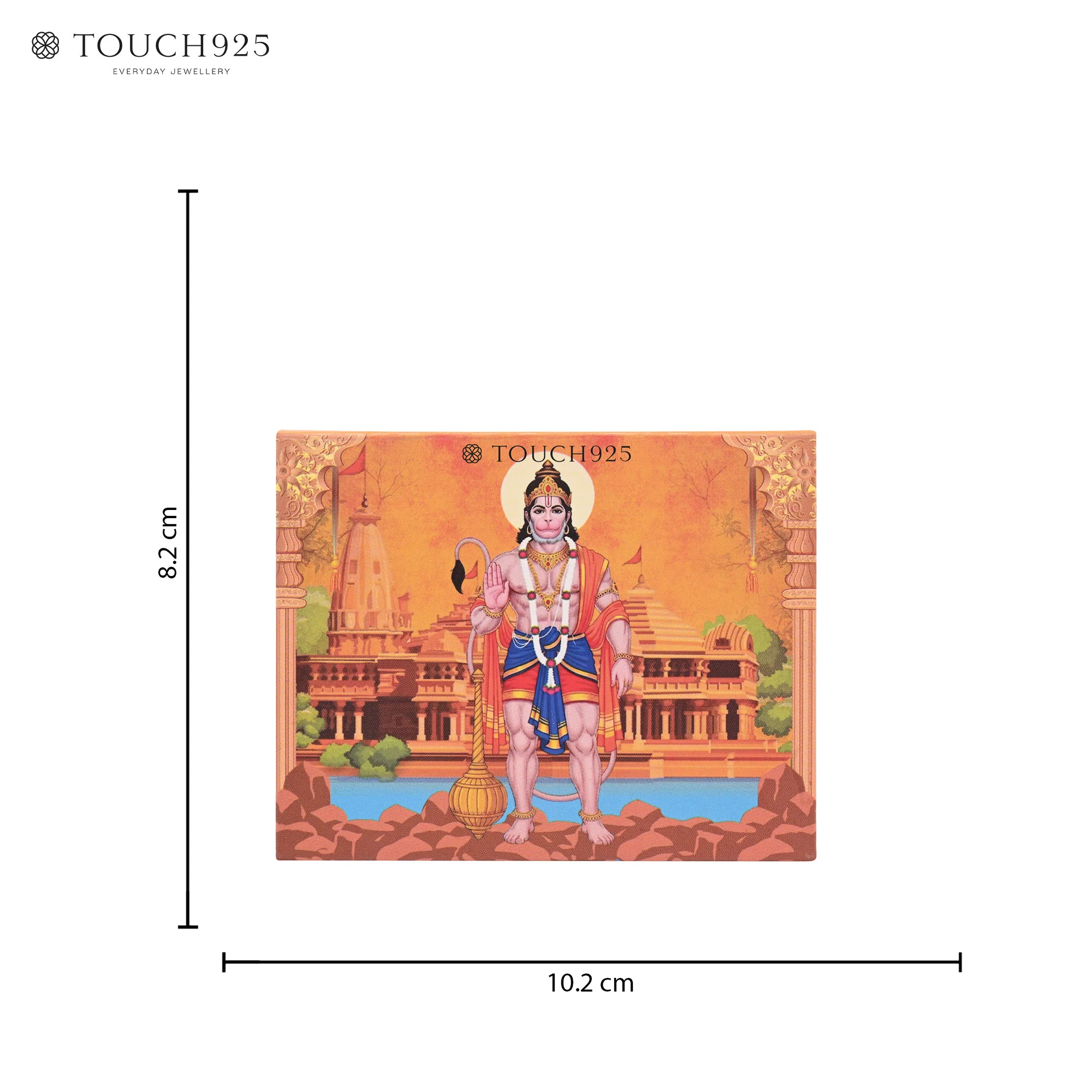 Hanuman Ji 999 Silver Coin Box - Image 8
