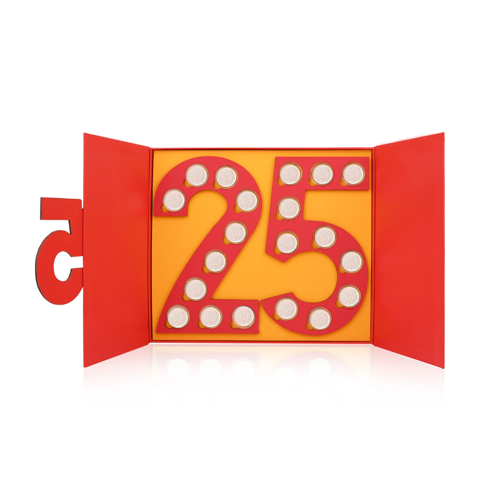 Happy Anniversary 999 Silver Coin Box (20 Coins) - Image 3