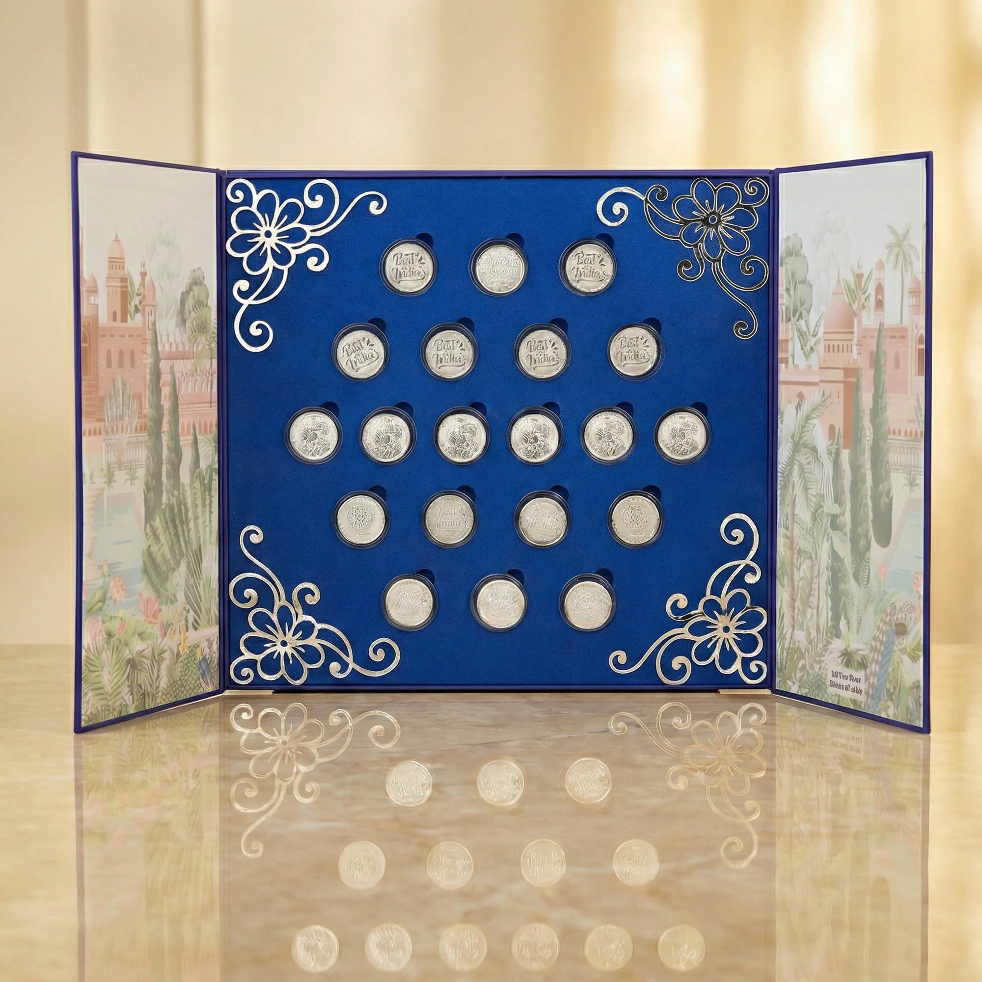 Happy Wedding 999 Silver Coin Box (20 Coins) - Image 4