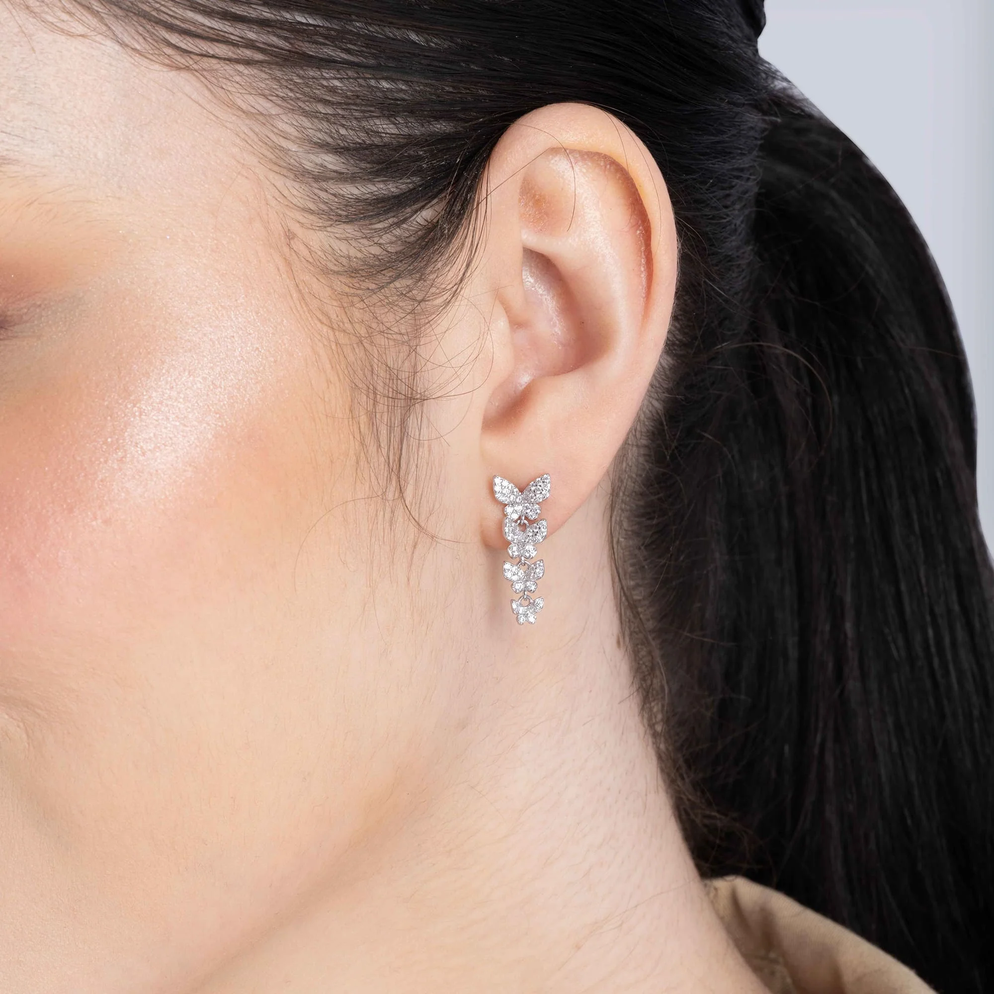 Harmony Butterfly Earrings - Image 3