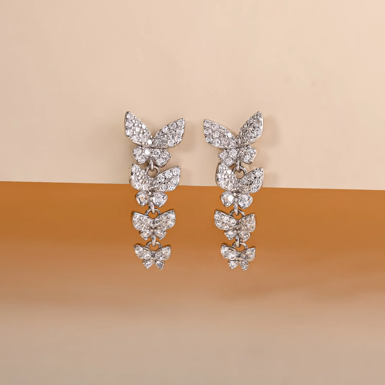 Harmony Butterfly Earrings - Image 5